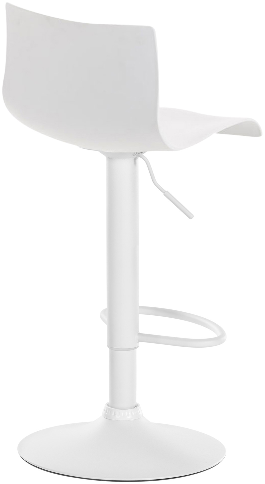 Sgabello Hover in polipropilene e metallo