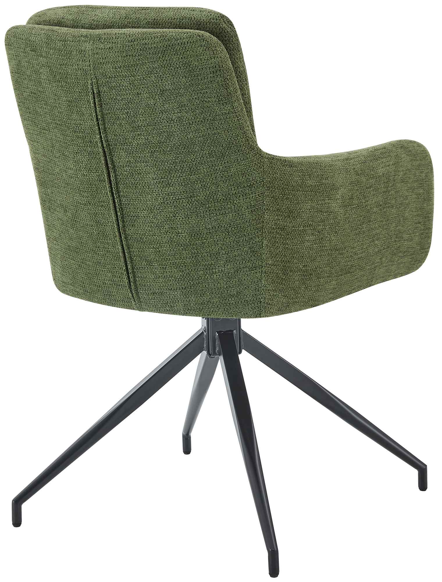 Set di 2 sedie da pranzo in tessuto Pickett
