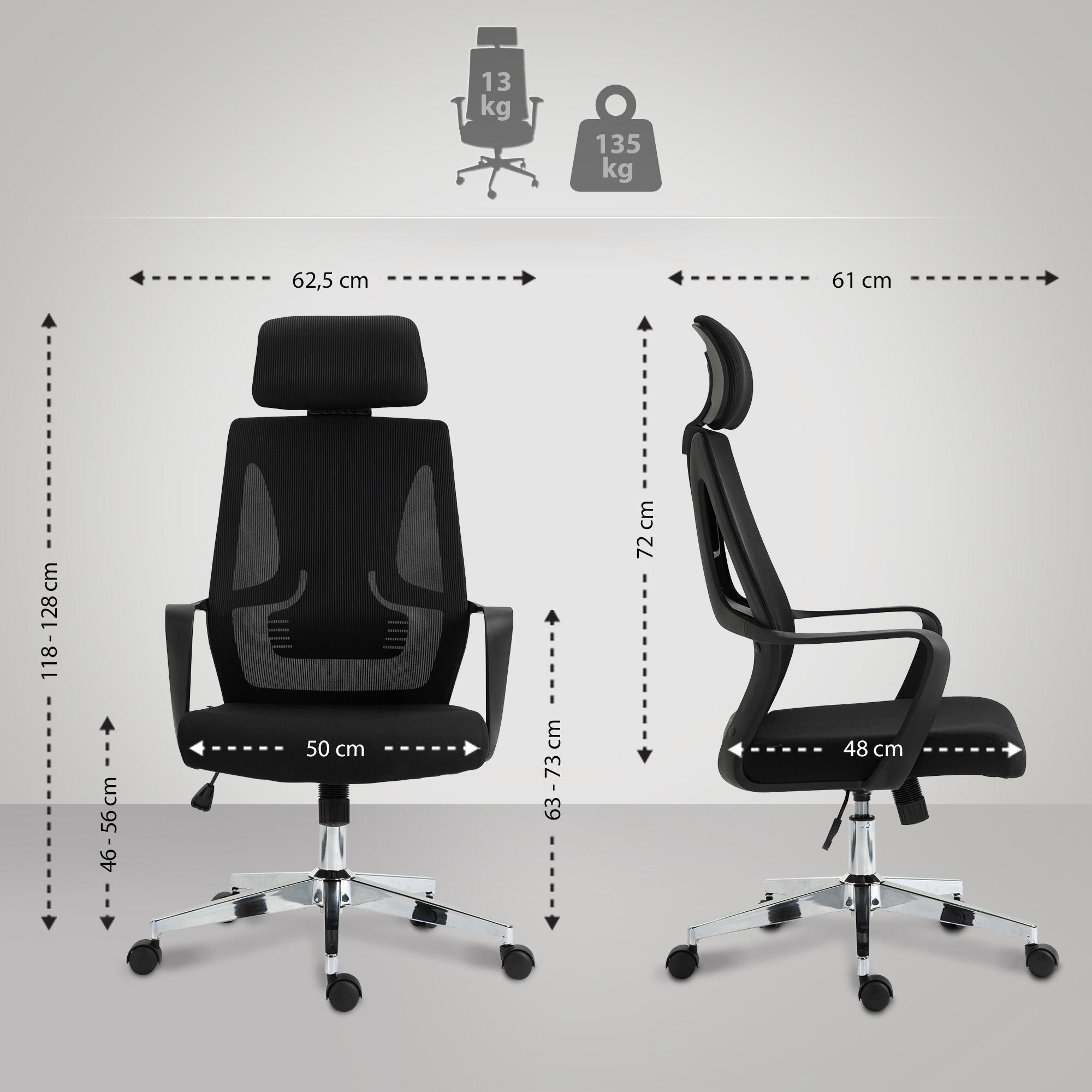 Sedia da ufficio Kanab