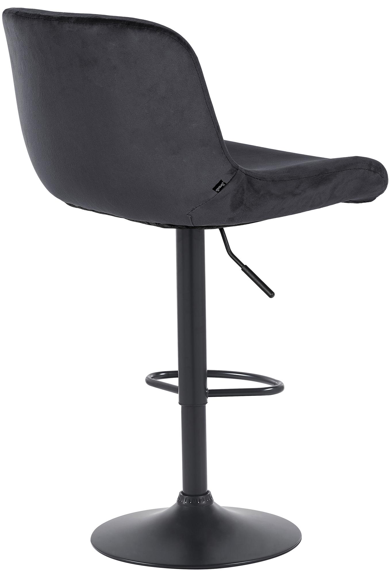 Sgabello Solon nero