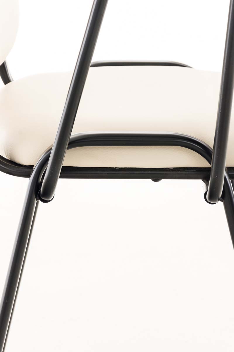 Sedia Ken in similpelle con tavolino ribaltabile
