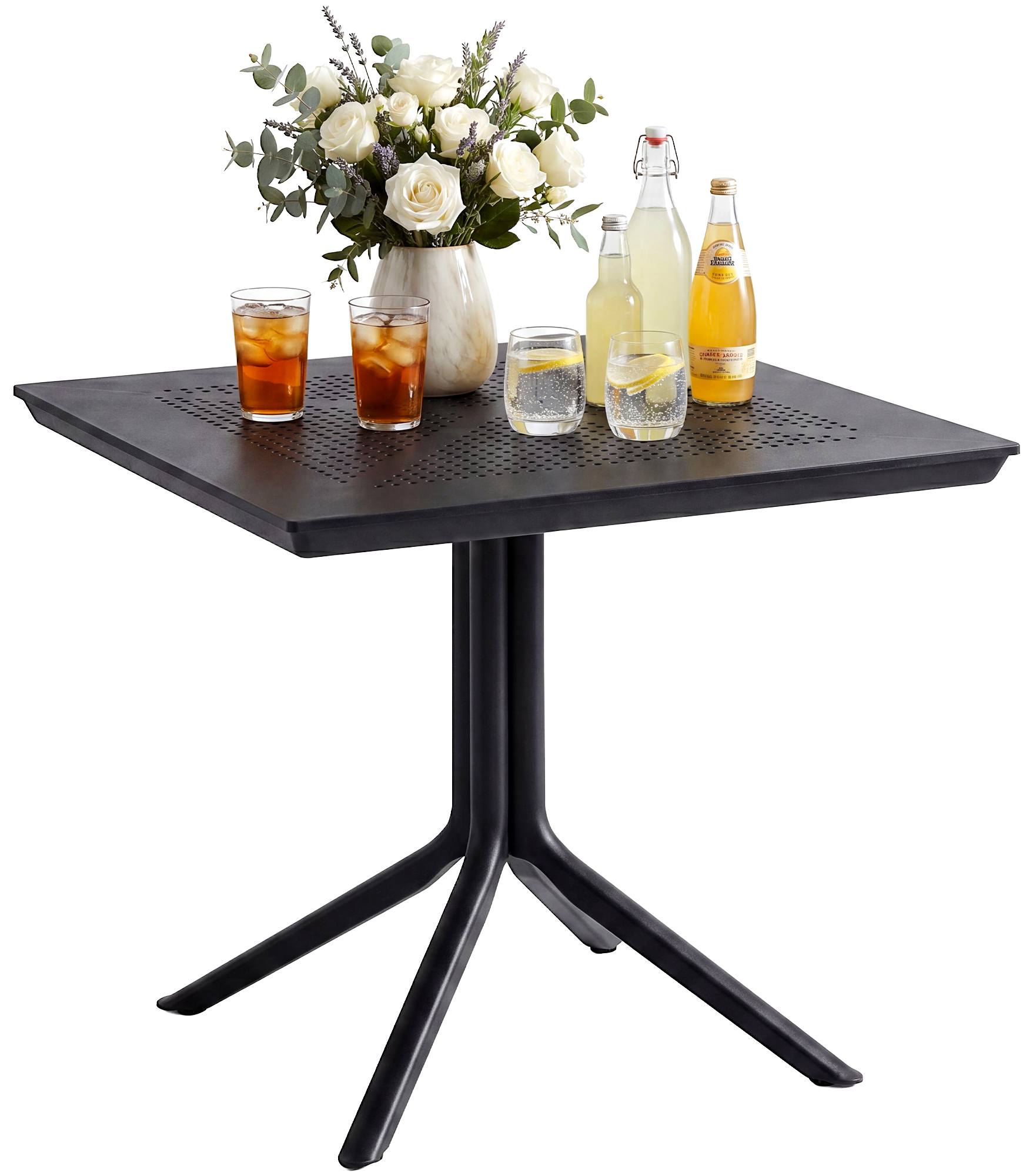 Tavolo Lenval 80x80 cm robusto e moderno ideale per cucina o soggiorno facile da pulire design compatto