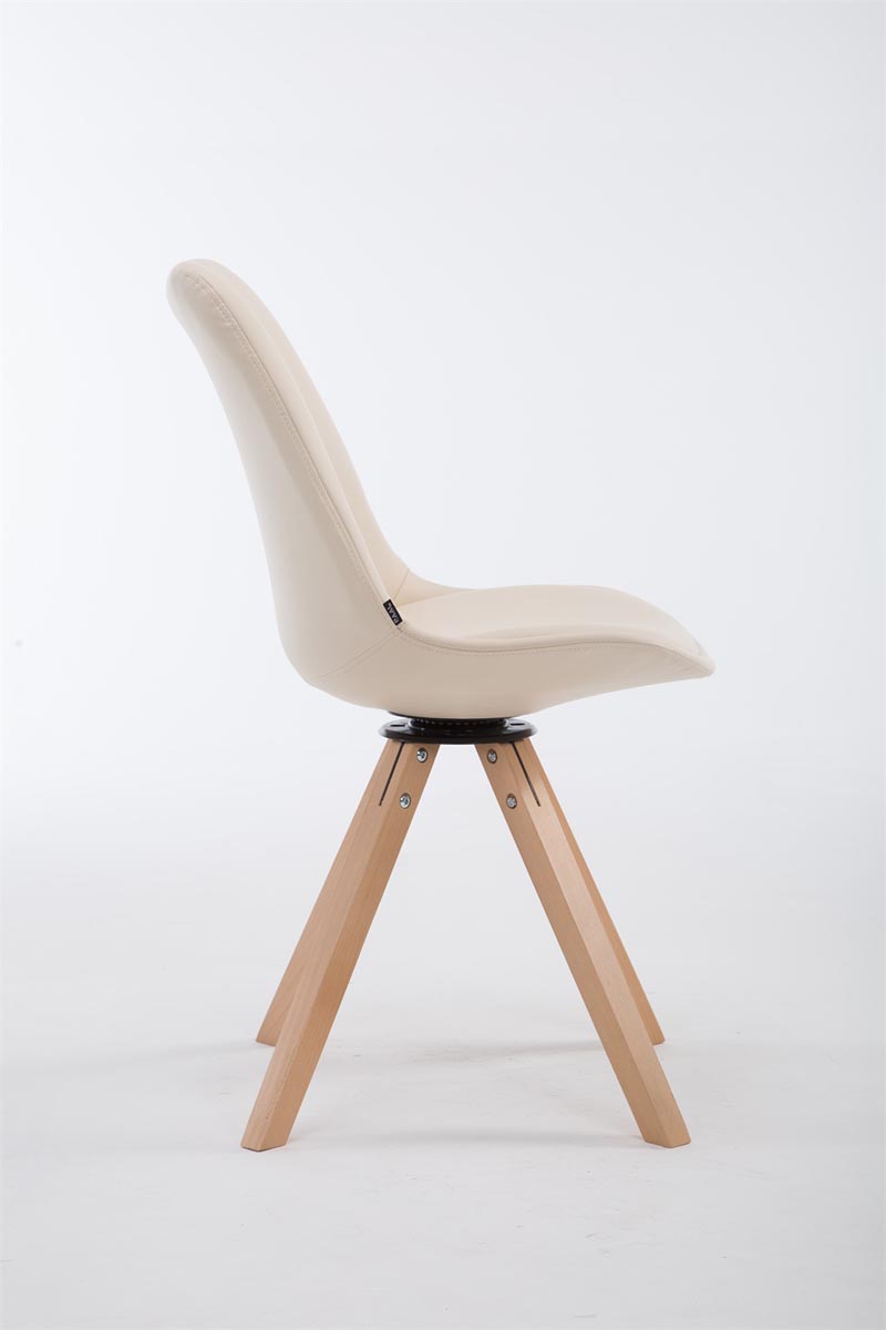 Sedia Girevole Calais in Similpelle