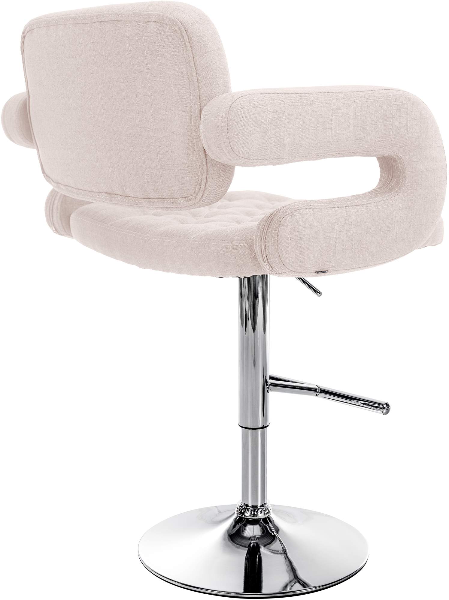 Set 2 Sgabelli Design Dublin In Tessuto