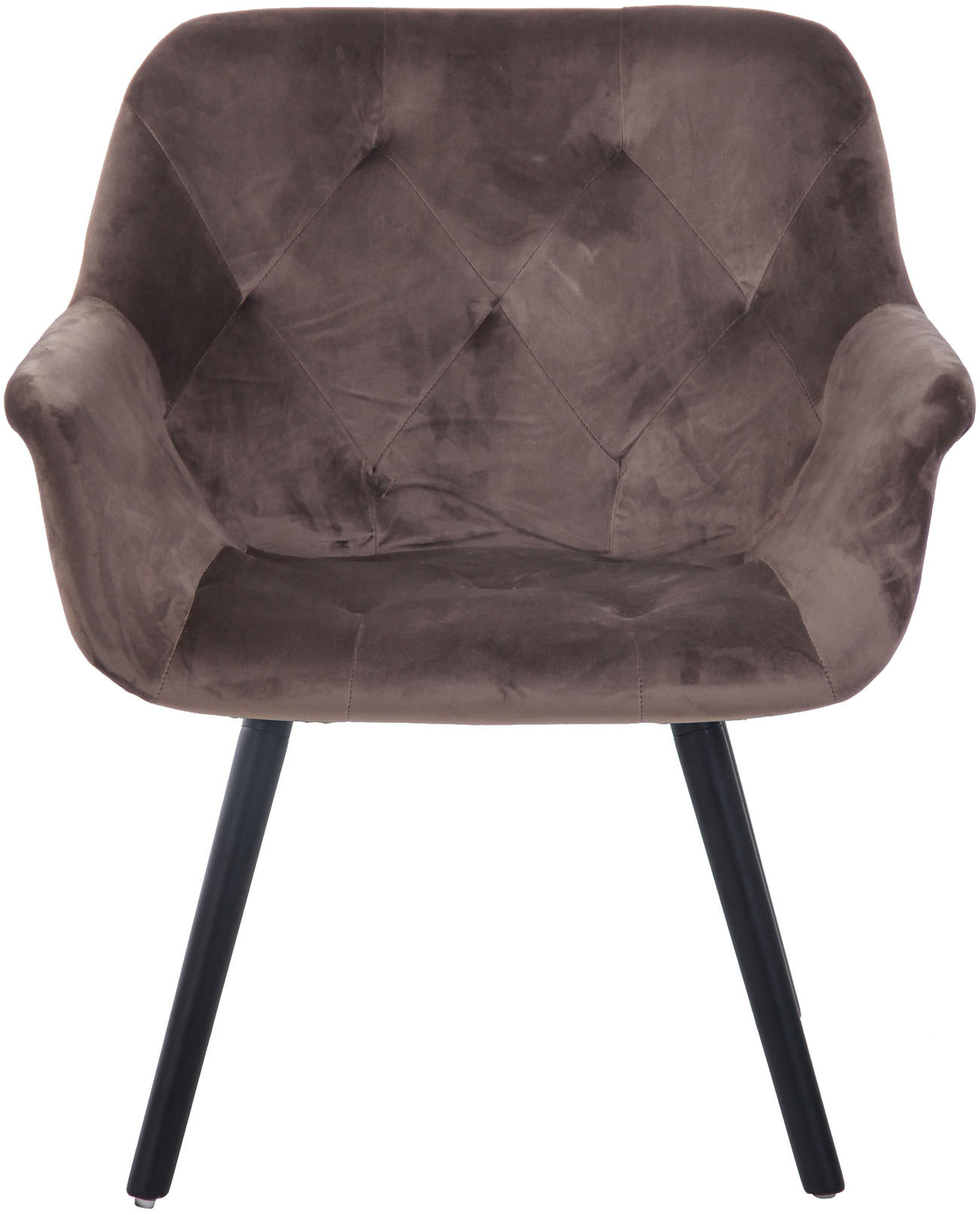 Sedia design Cassidy in velluto