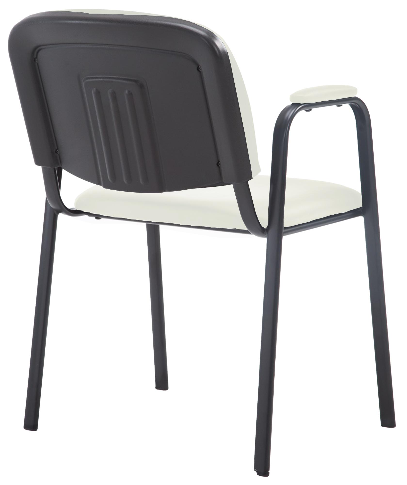 Sedia impilabile Ken Pro in ecopelle