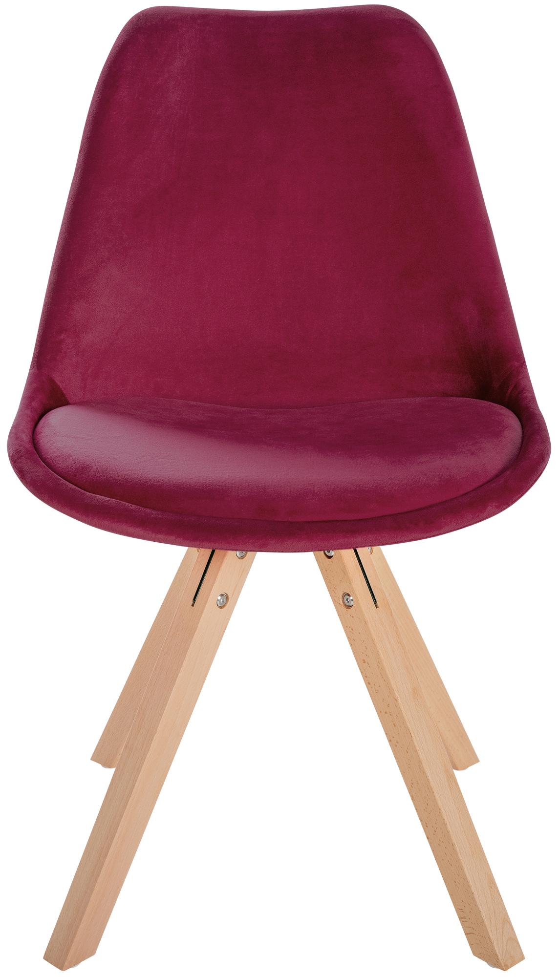 Set di 4 sedie Sofia Velvet