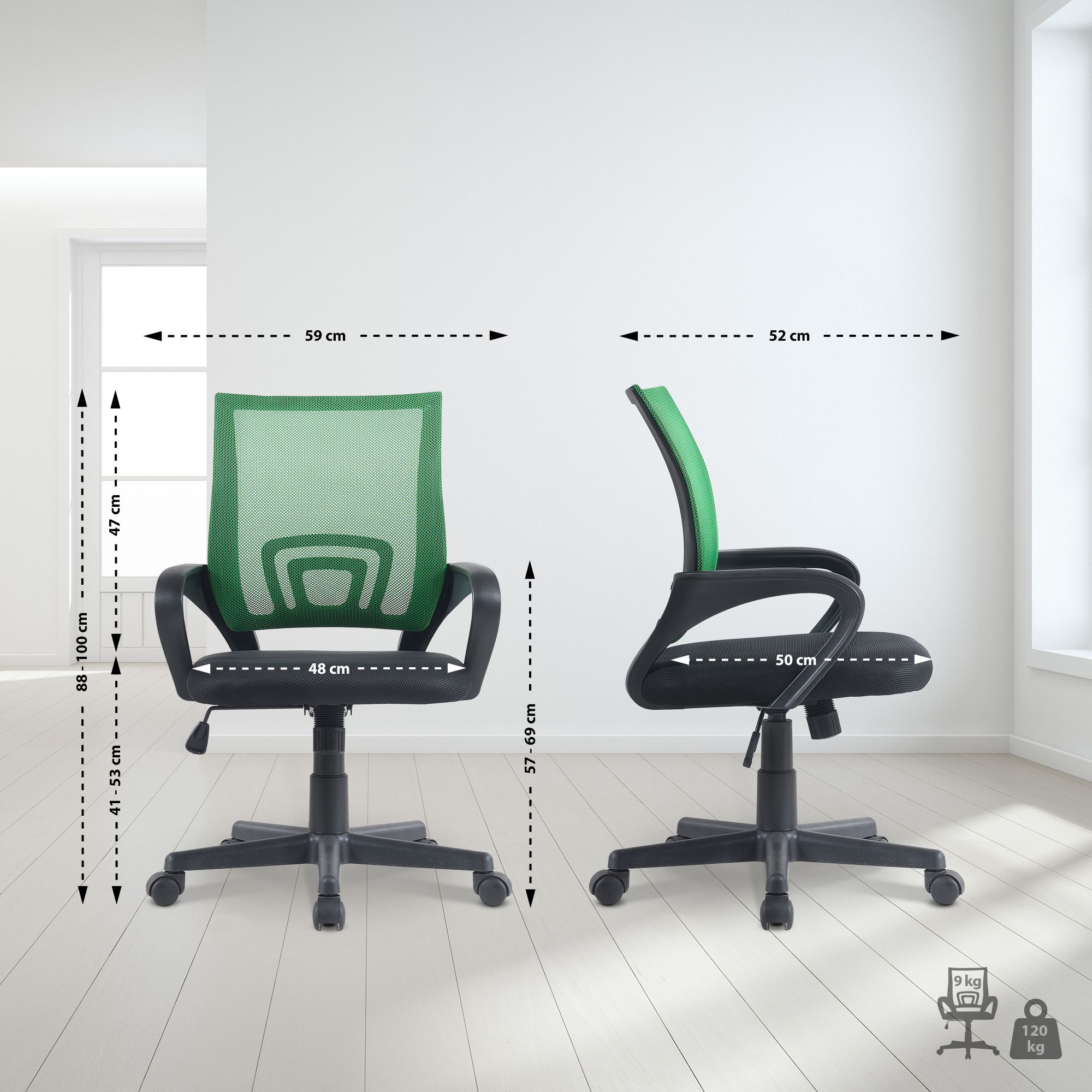 Sedia da ufficio Genius
