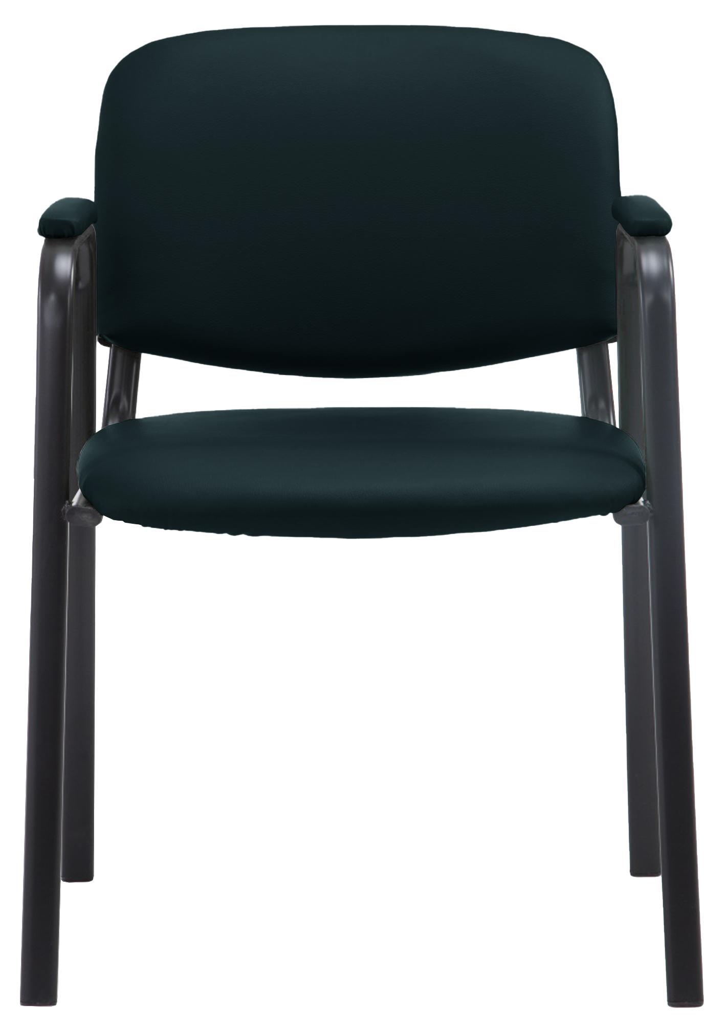 Sedia impilabile Ken Pro in ecopelle