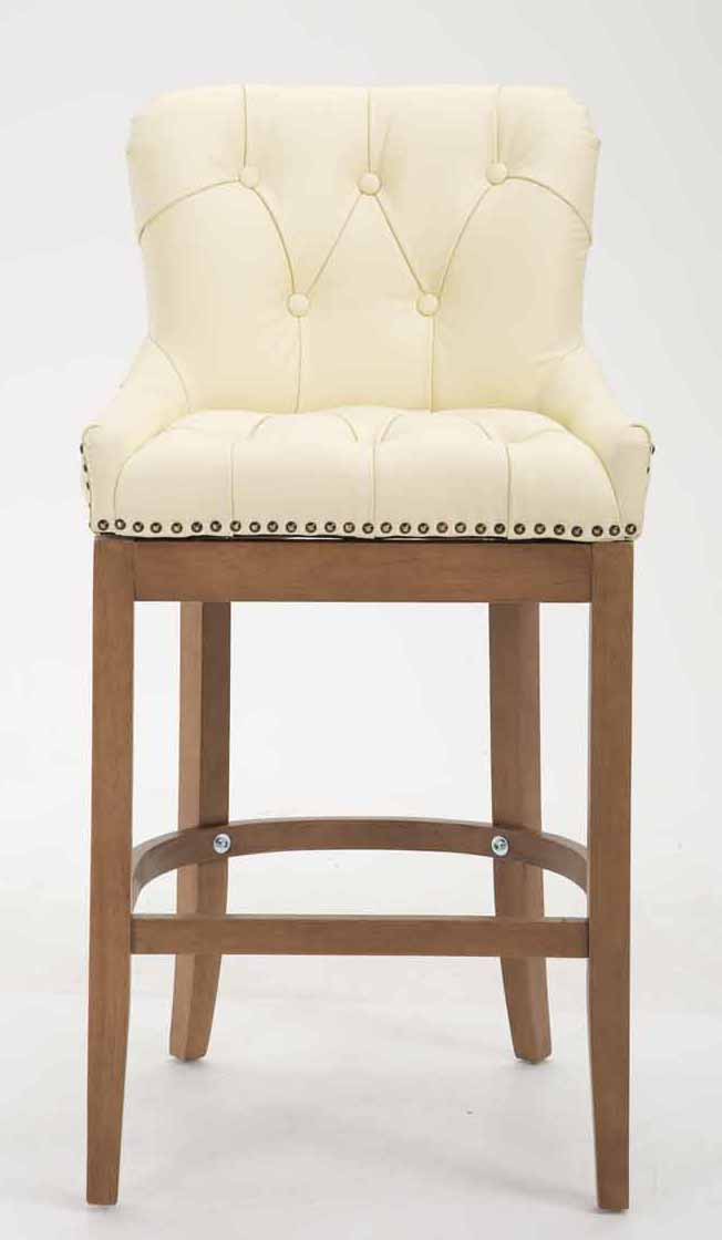 Set 2 sgabelli Lakewood in vera pelle