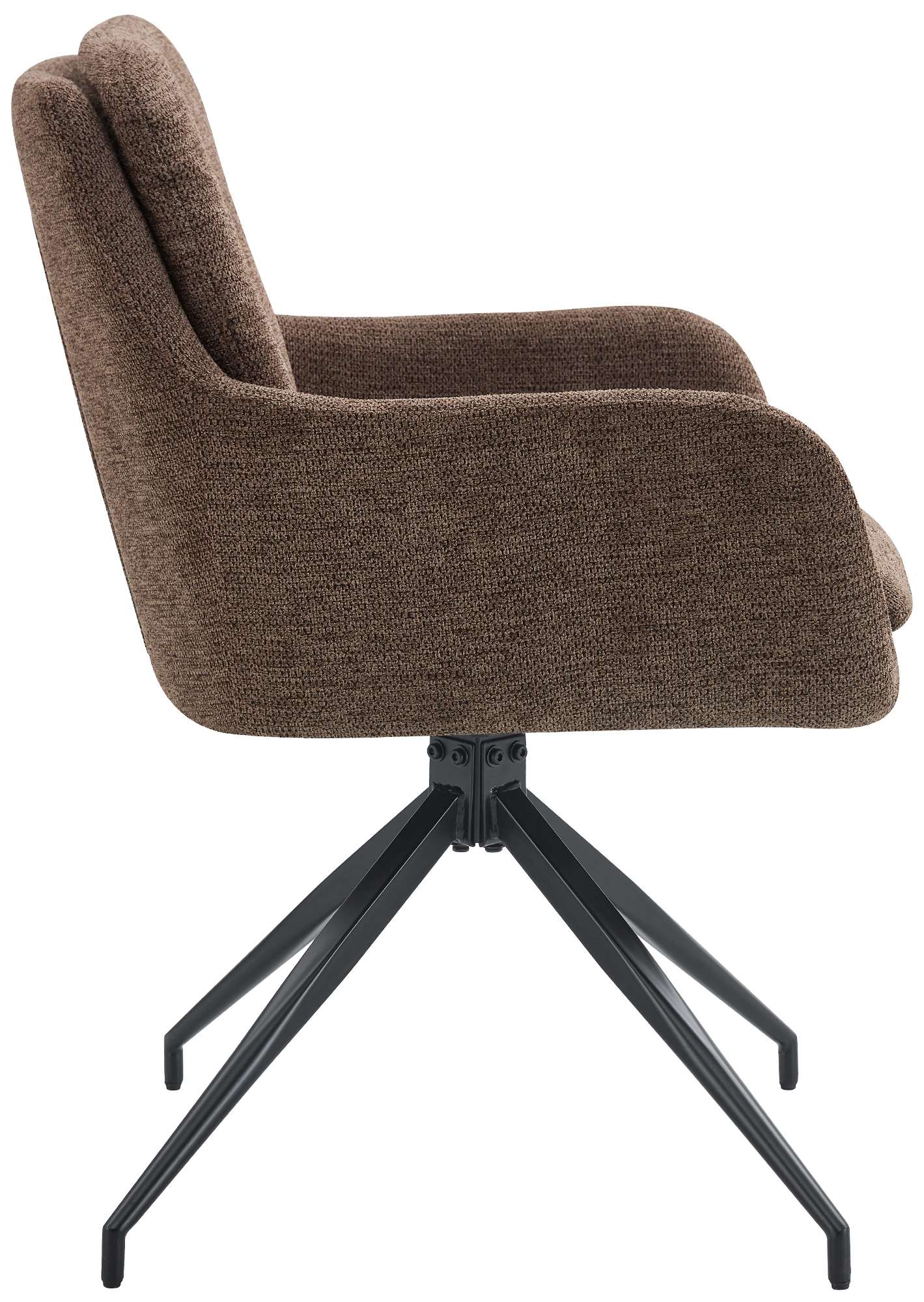 Set di 2 sedie da pranzo in tessuto Pickett
