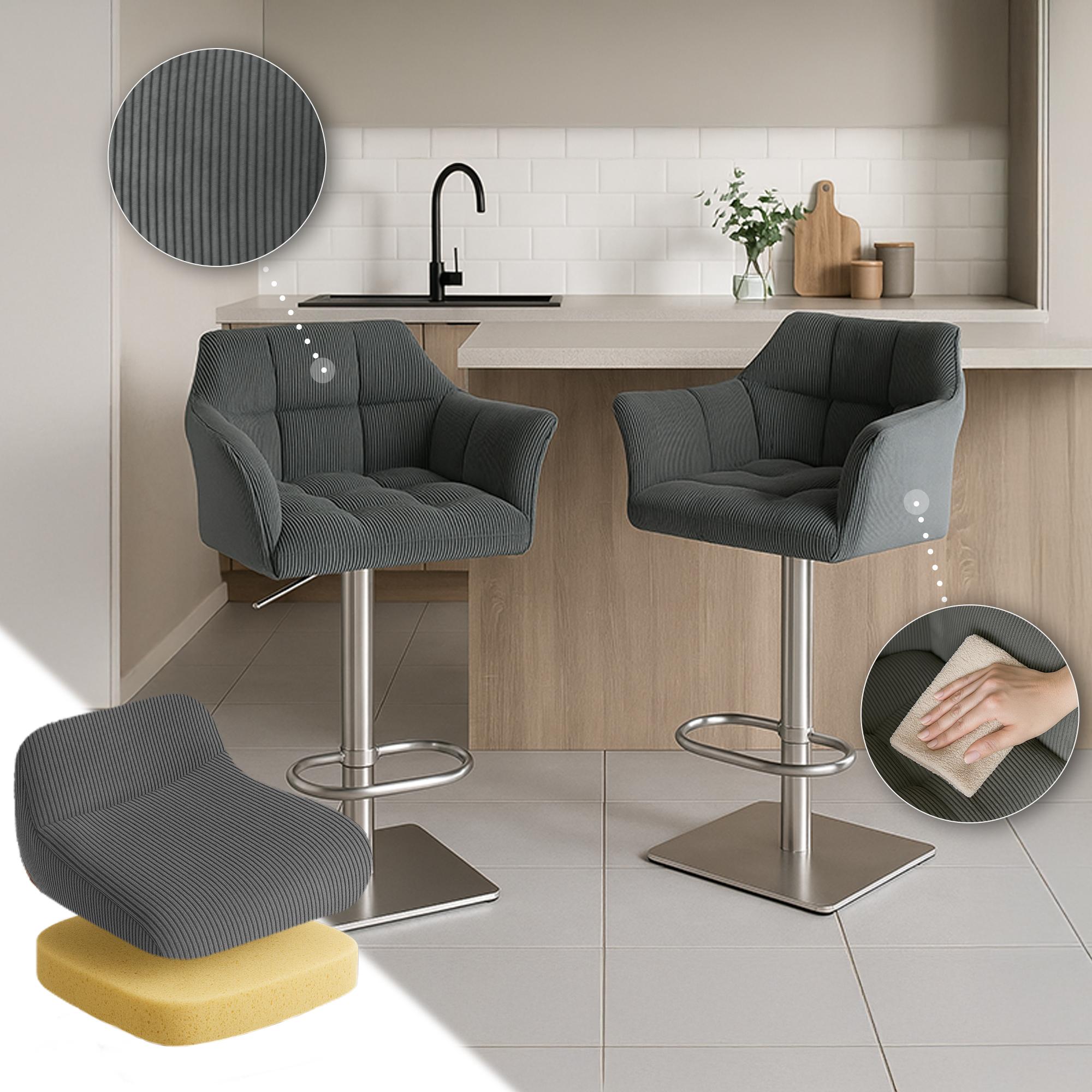 Sgabello Bar Damaso Cord