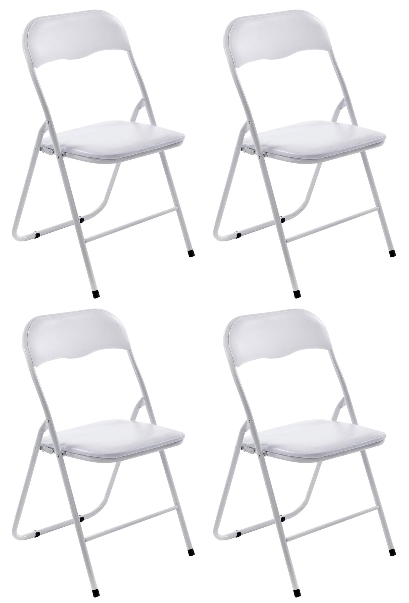 Set 4 sedie pieghevoli Felix