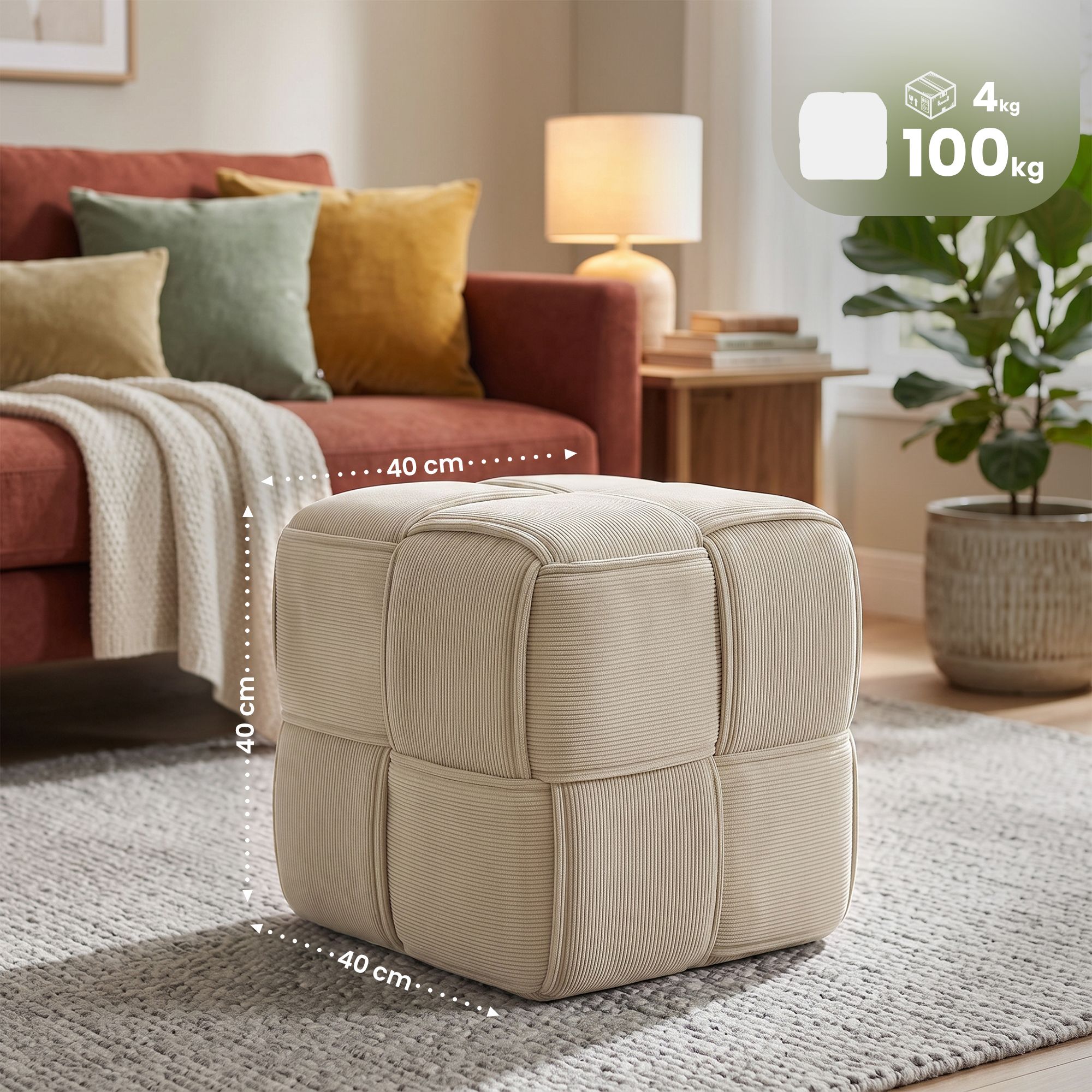 Pouf Cord Forinta