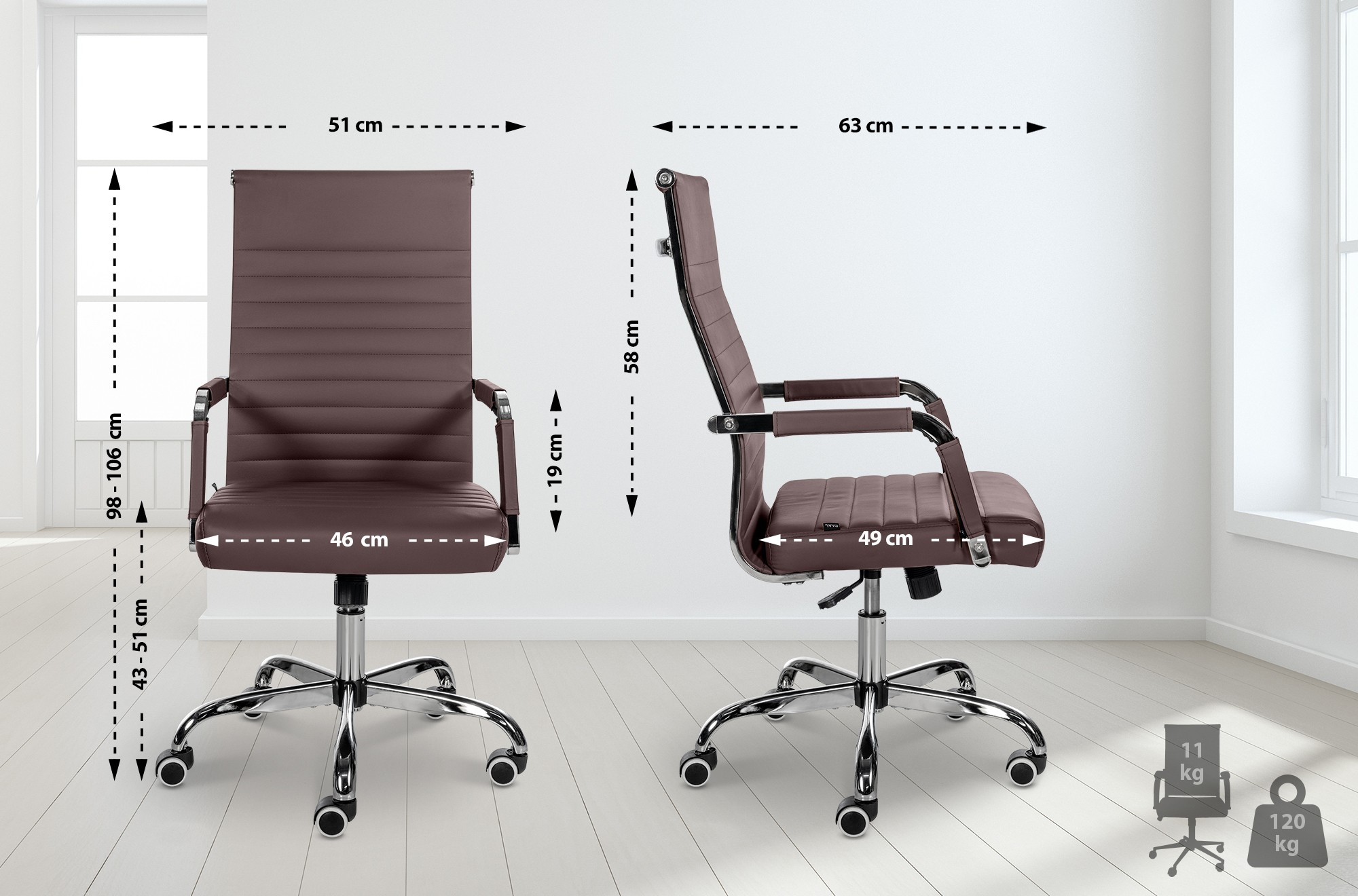 Sedia Da ufficio Amadora