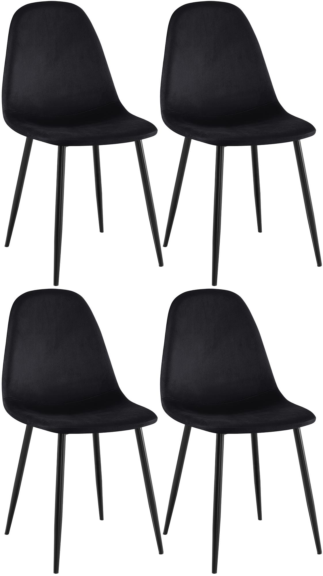 Set di 4 sedie da pranzo Napier