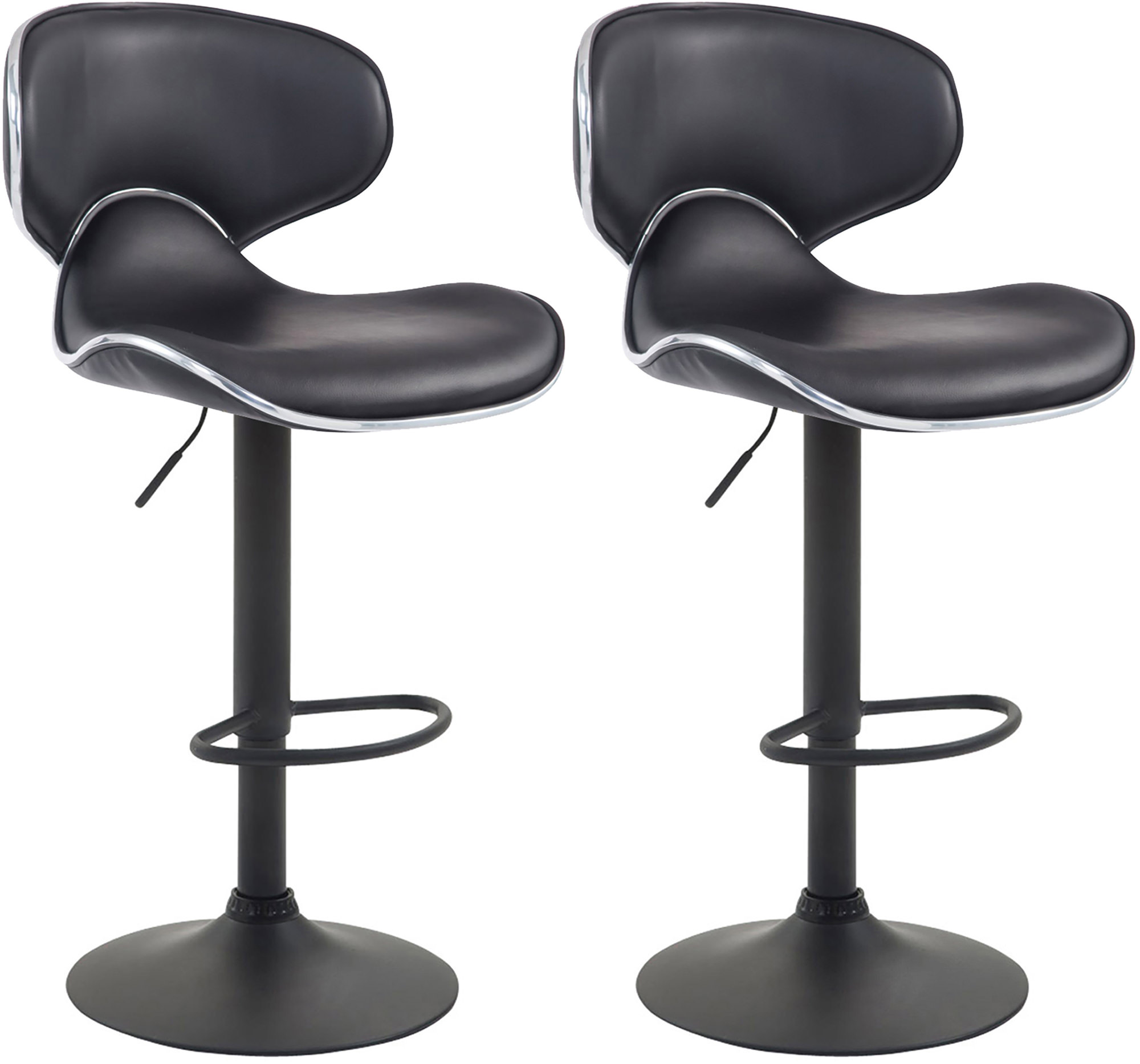 Set 2x Sgabelli LAS VEGAS V2 in similpelle