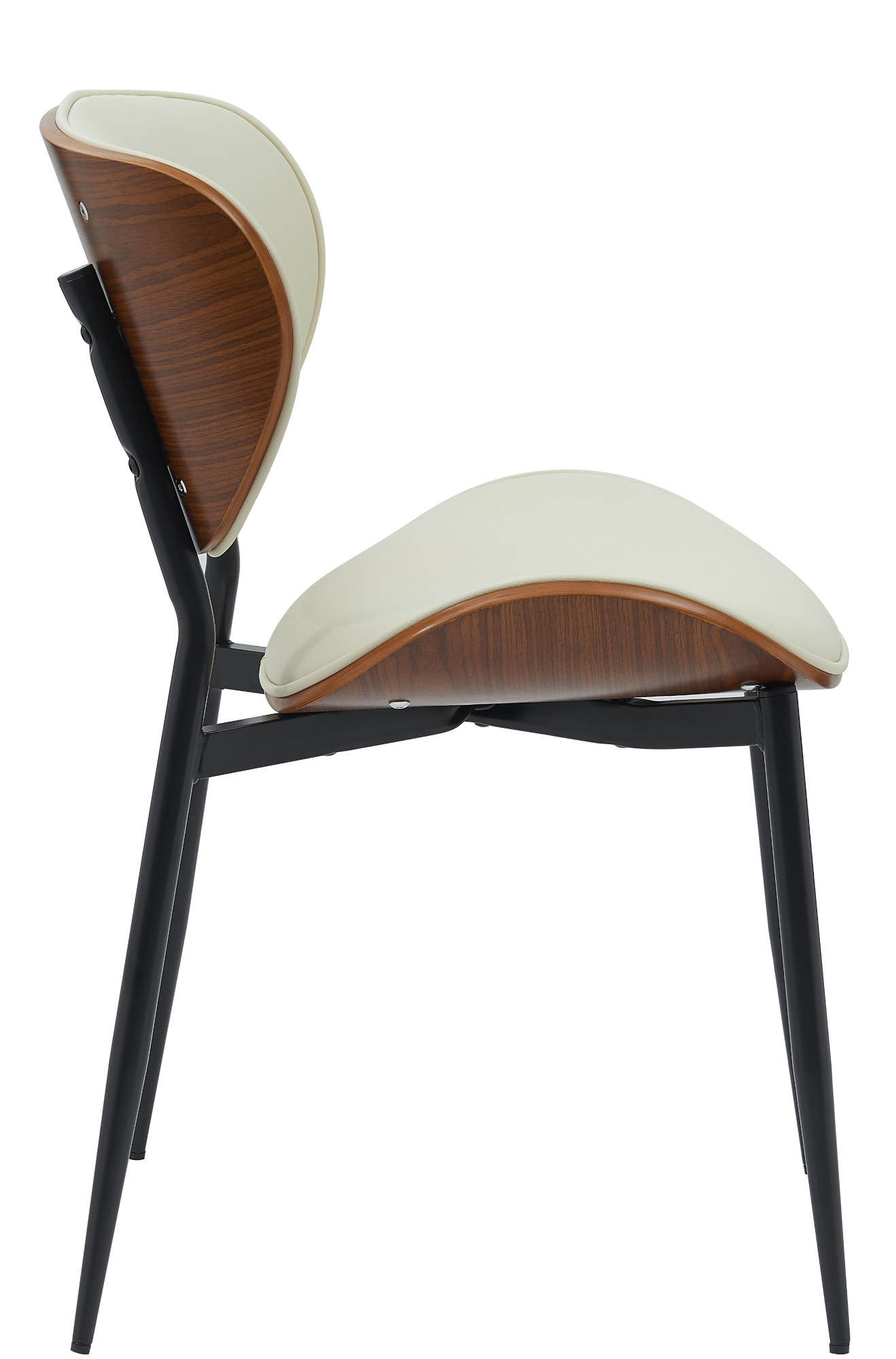 Set di 2 sedie visitatore Enid con rivestimento in similpelle o tessuto