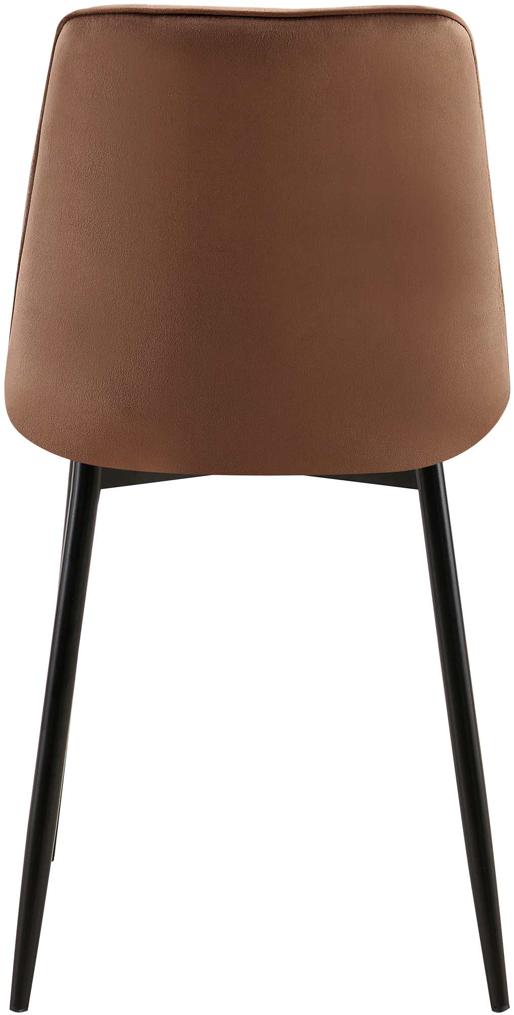 Sedia da pranzo Gifford con rivestimento in velluto