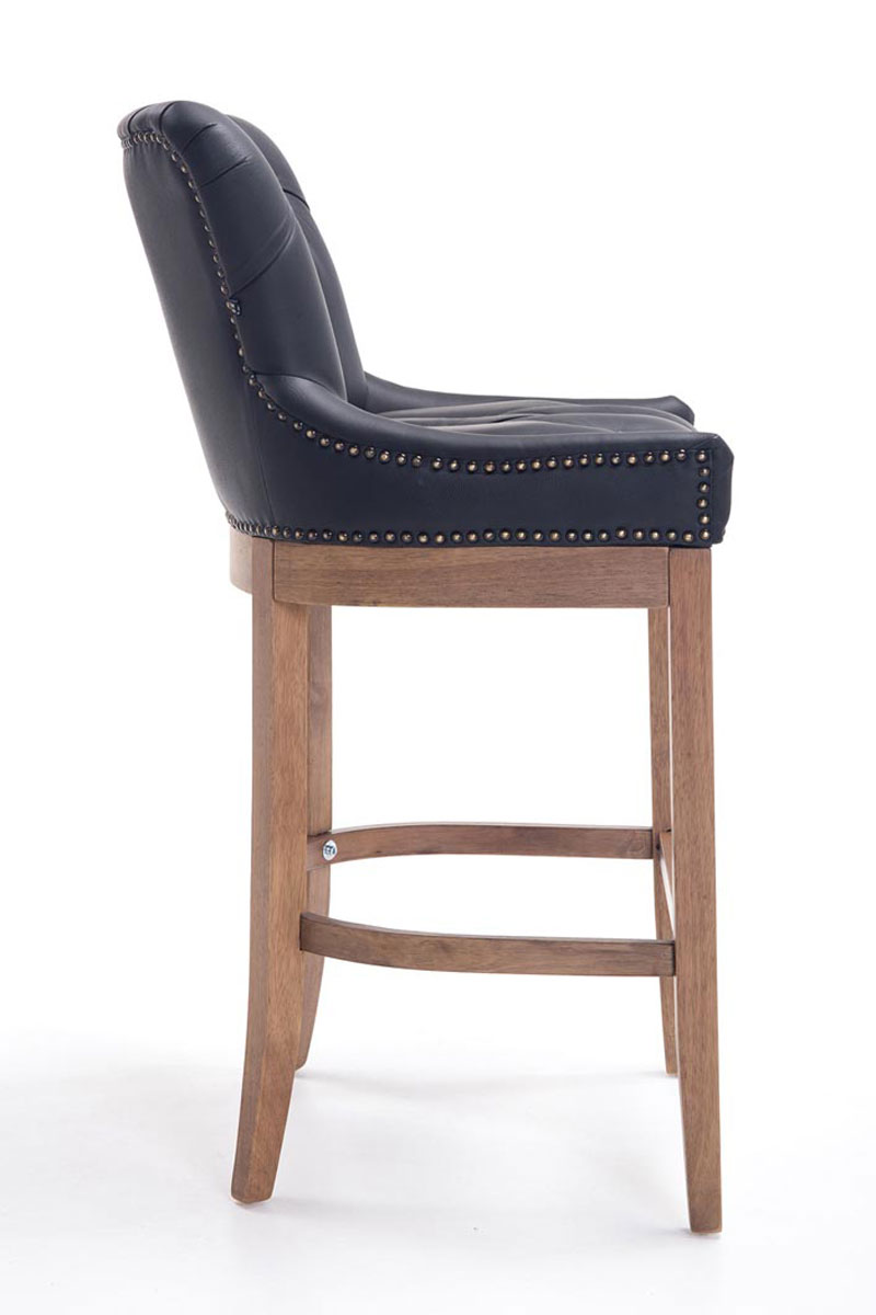 Set 2 sgabelli Lakewood in vera pelle