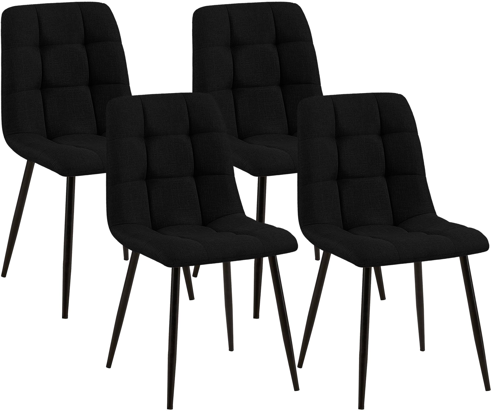 Set di 4 sedie da pranzo Tilde