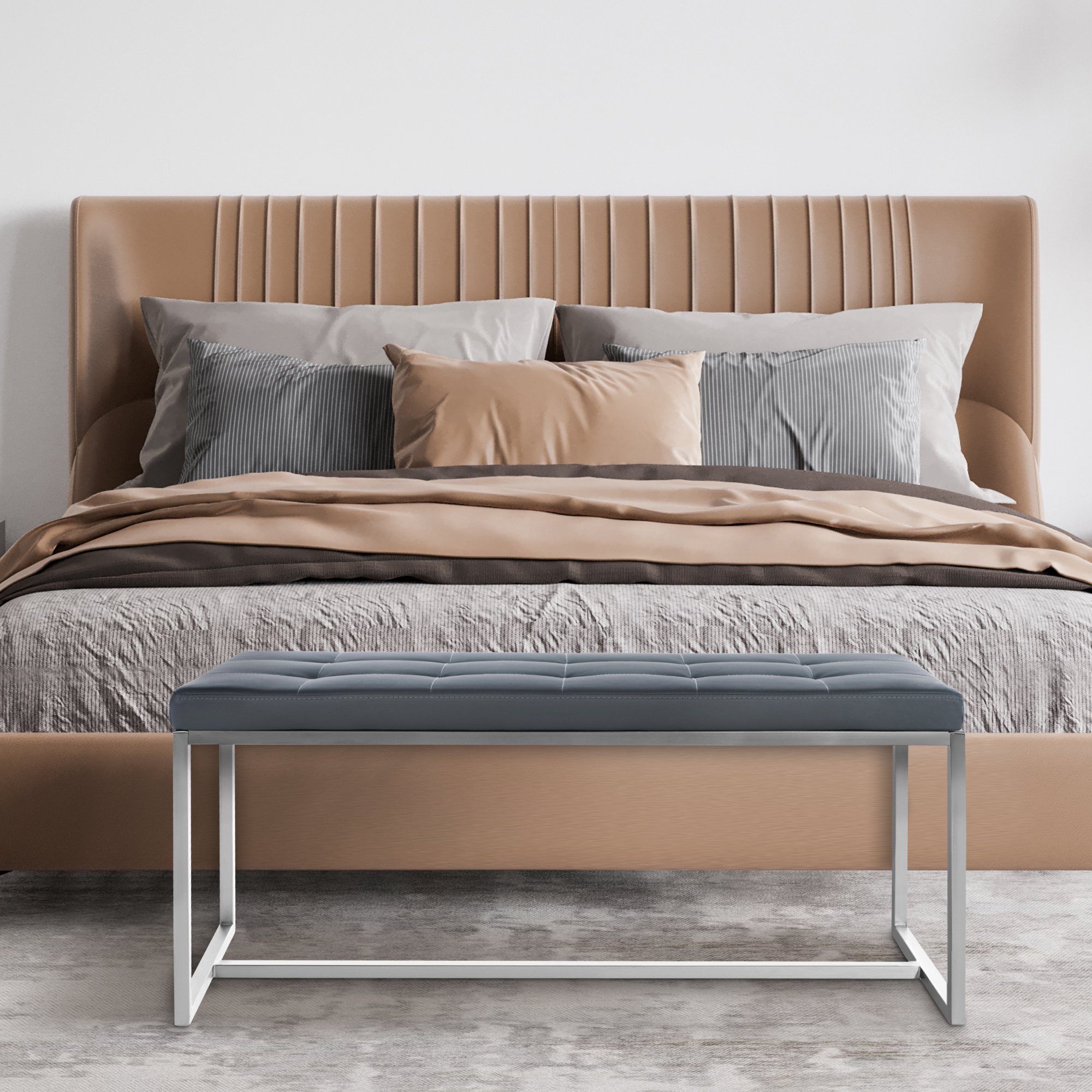 Panchina design Barci in similpelle