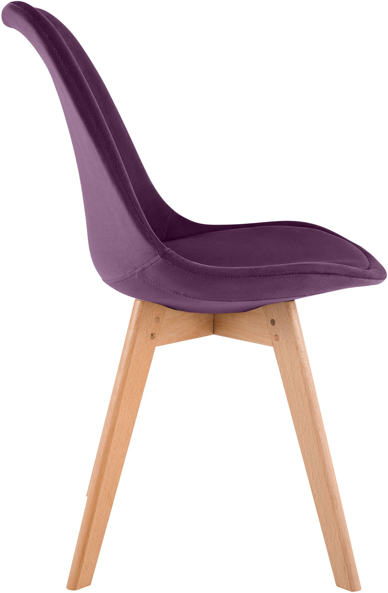 Set 4 sedie da pranzo Linares eleganti e confortevoli per ogni ambiente