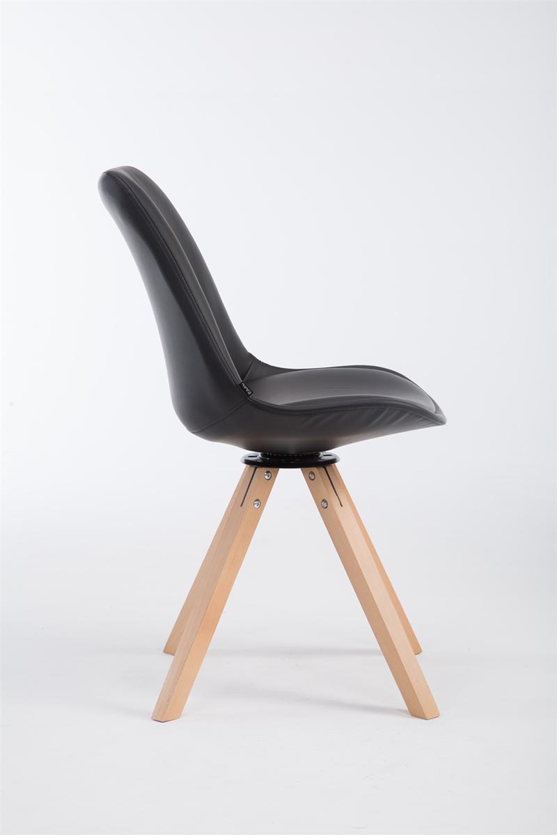 Sedia Girevole Calais in Similpelle