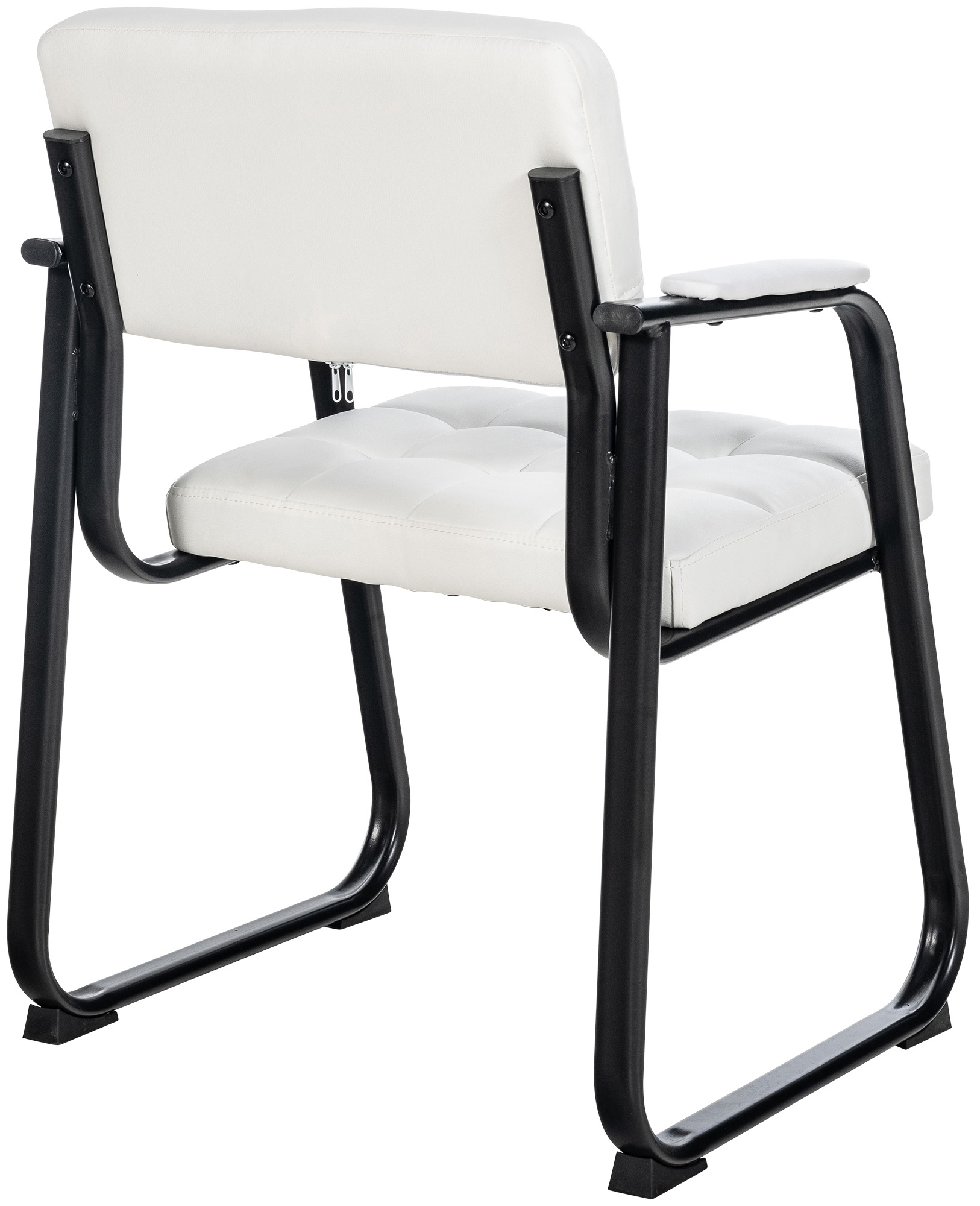 Sedia Visitatore Canada B in Similpelle