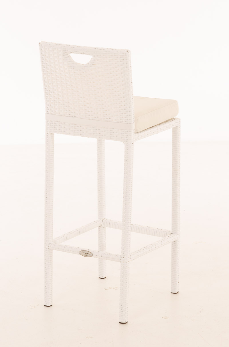 Sgabello Outdoor In Polirattan Mari