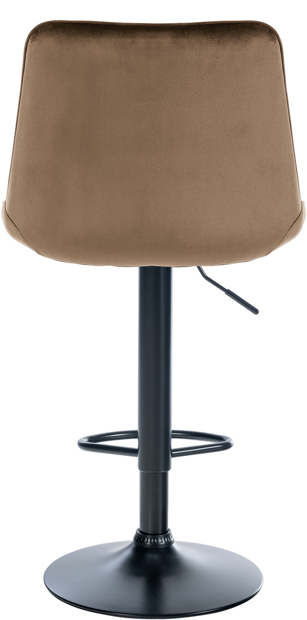 Sgabello da bar Toni velluto elegante, comodo e resistente, ideale per cucina o locale, design moderno per ogni ambiente