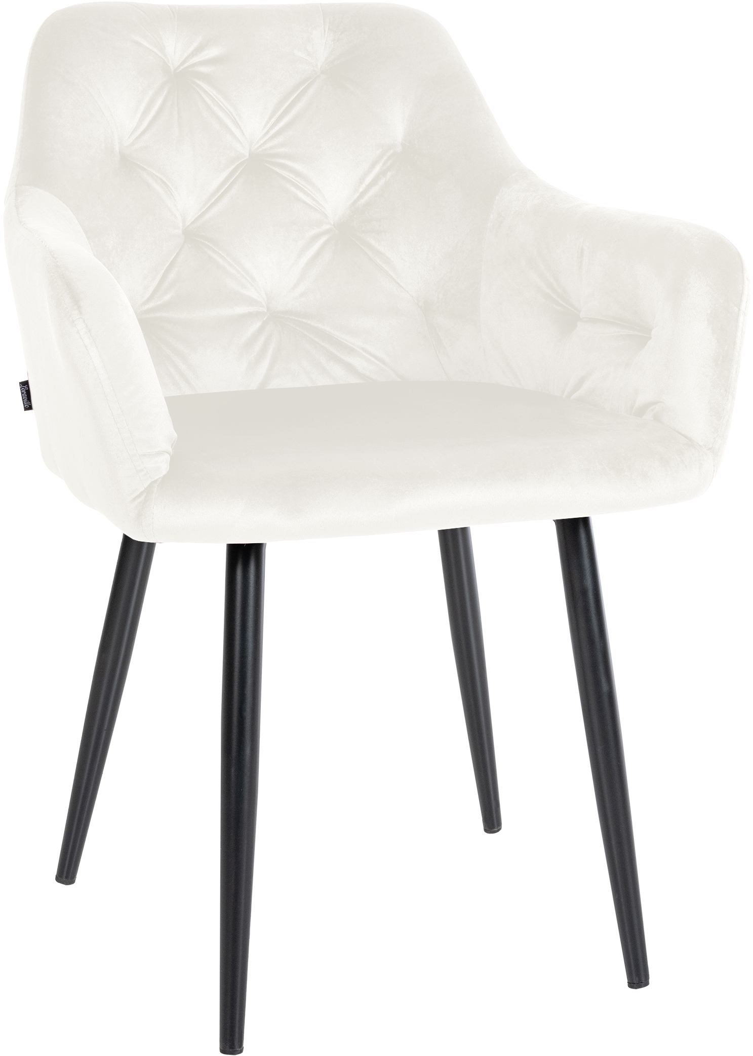 Set di 2 sedie da pranzo Stanley Velvet