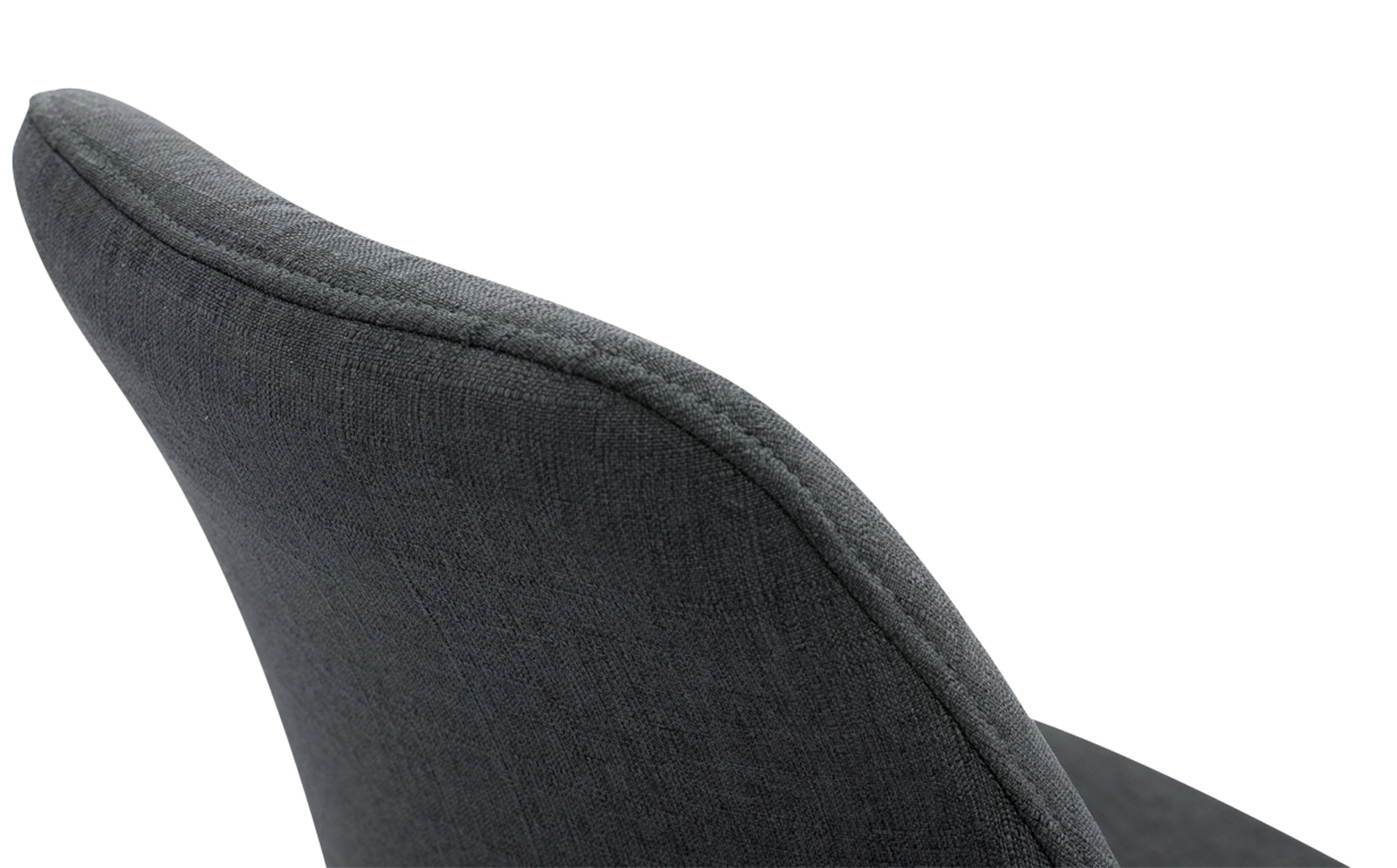 Set di 4 sedie per visitatori Toulouse Fabric Square