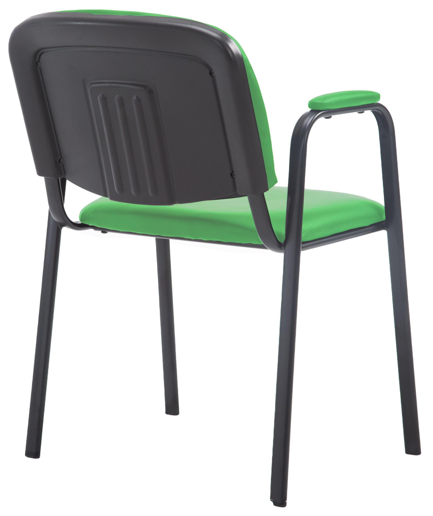 Sedia impilabile Ken Pro in ecopelle
