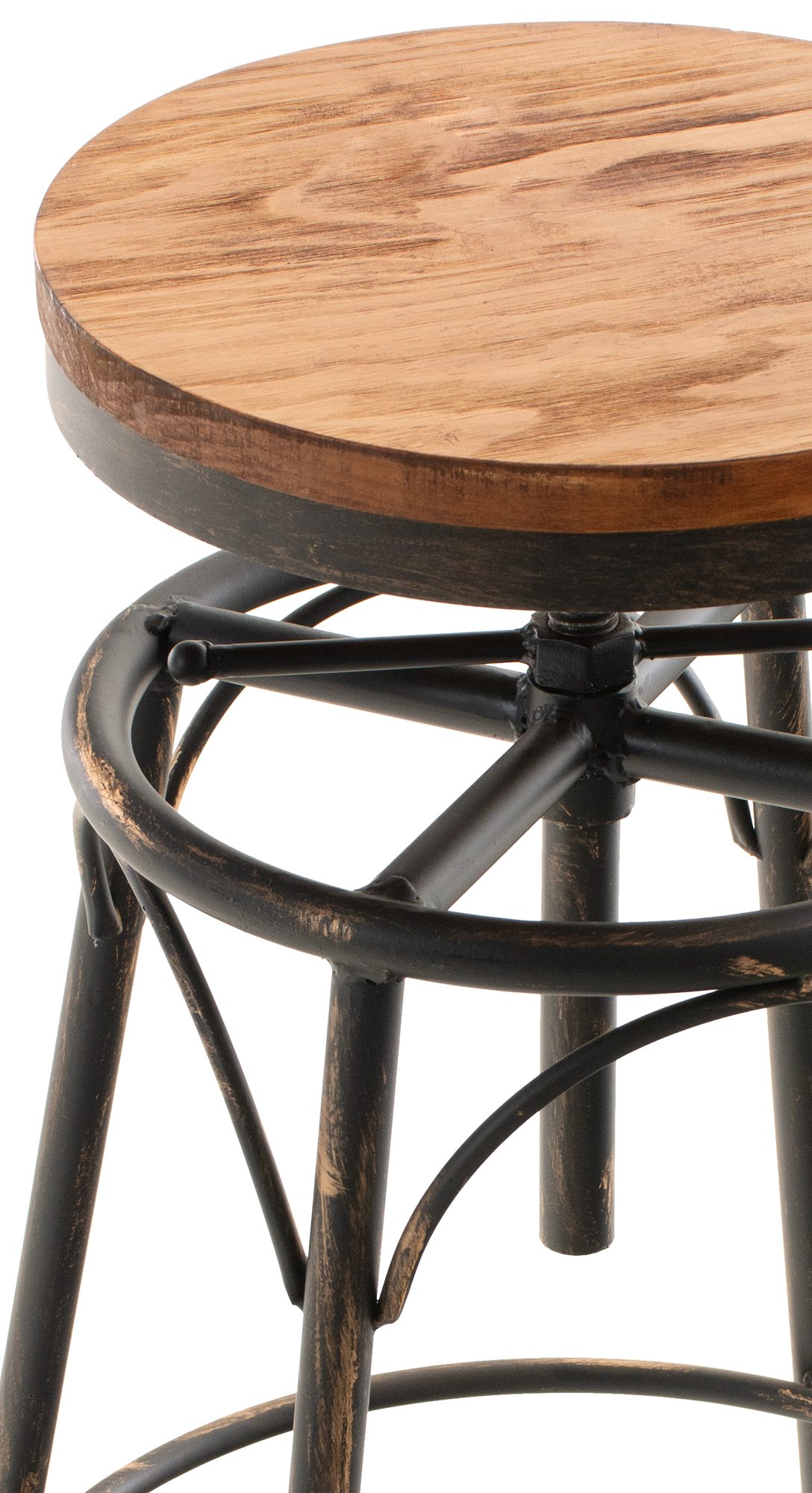 Sgabello industriale Beam