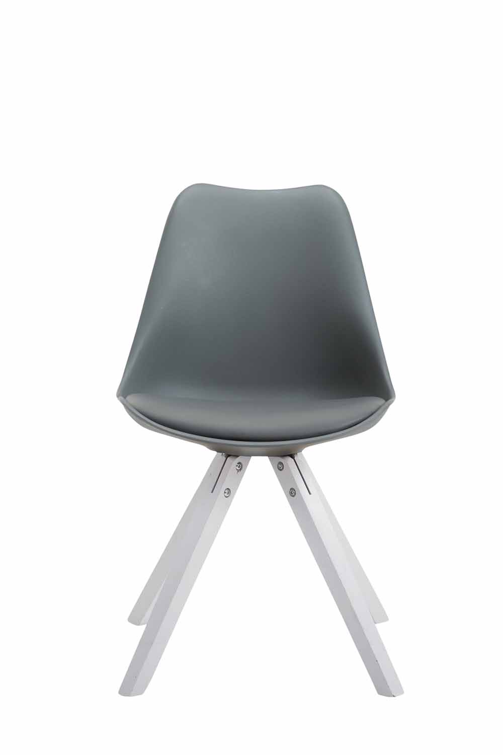 Sedia Toulouse in similpelle gambe quadrate