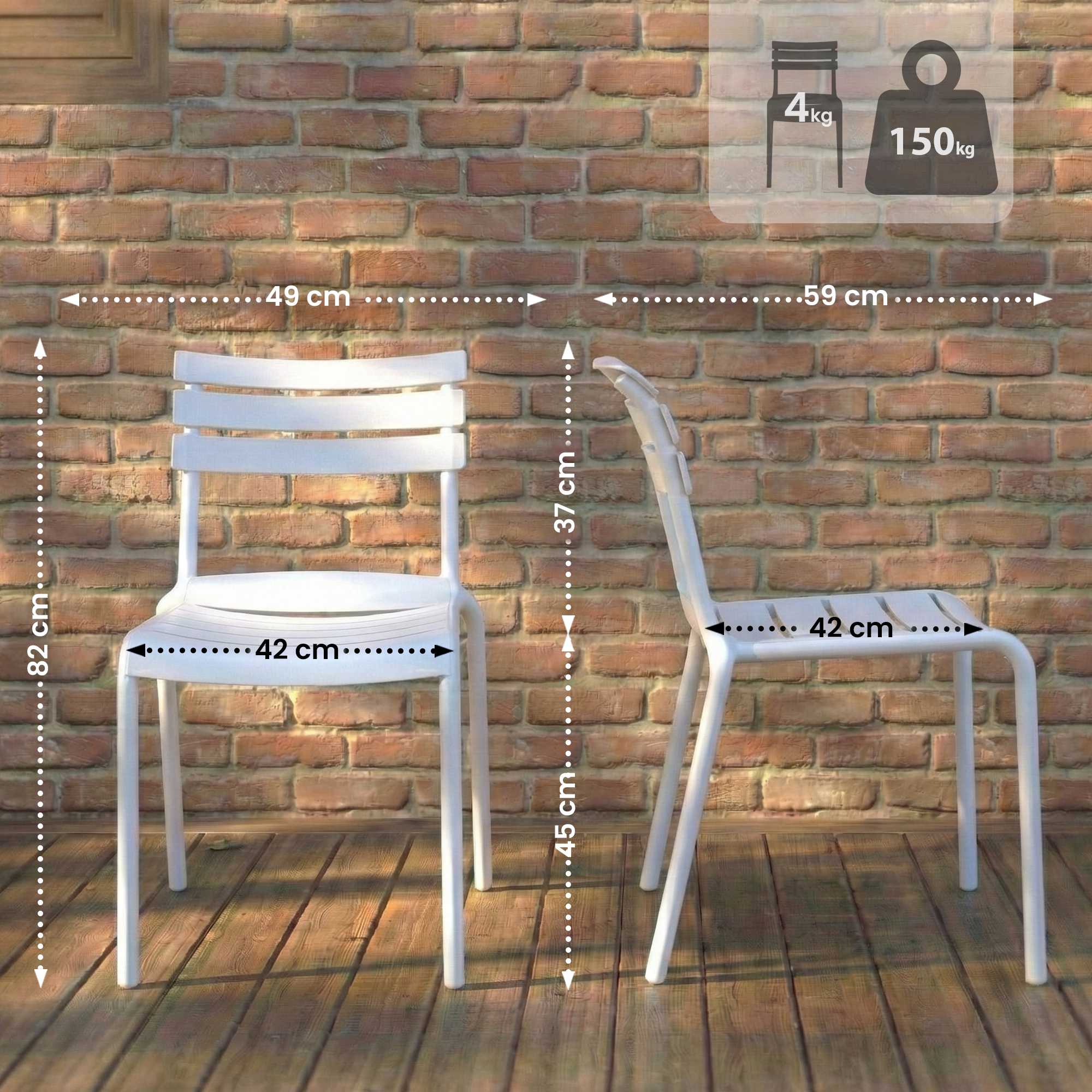 Sedia da giardino Kebren