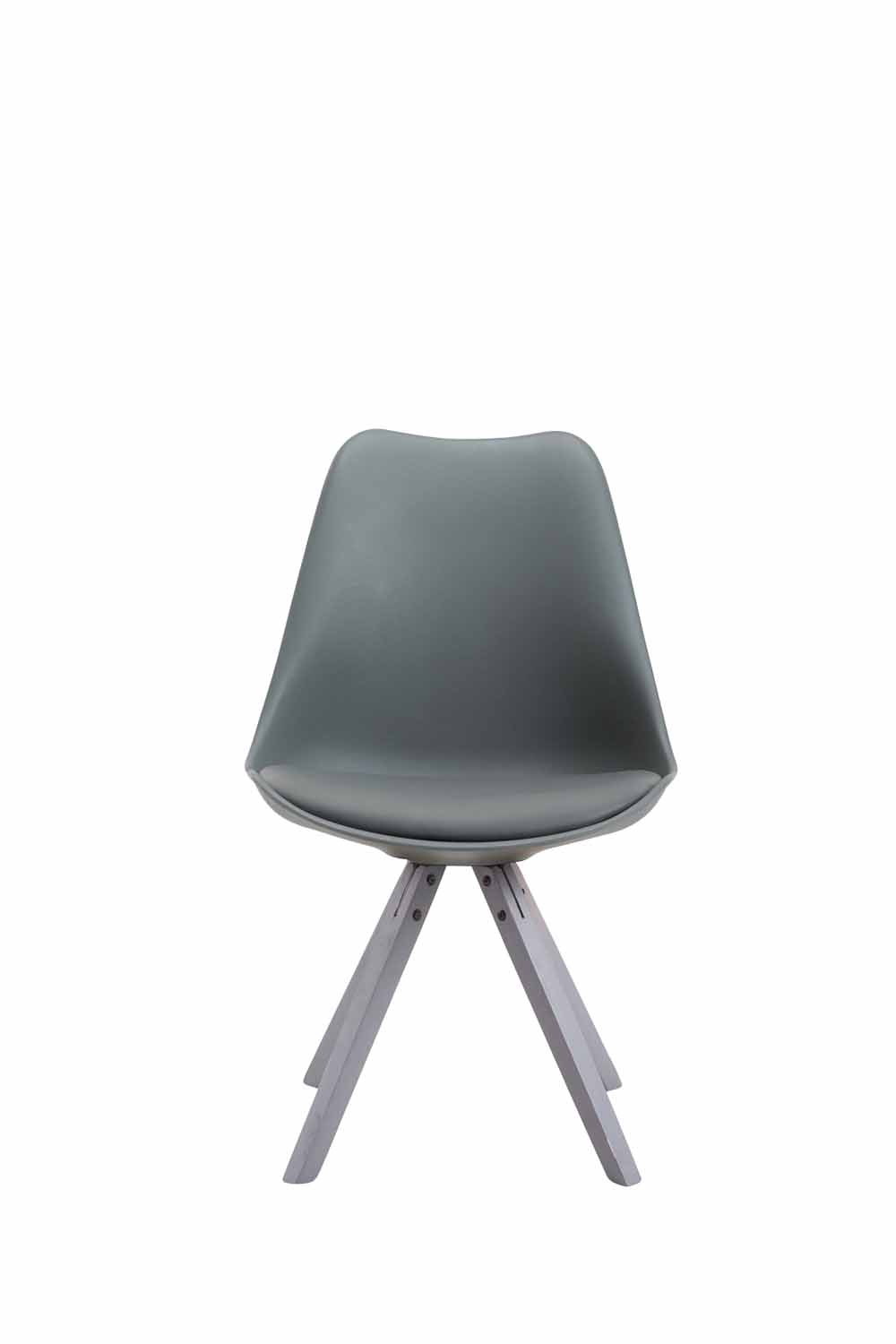 Sedia Toulouse in similpelle gambe quadrate