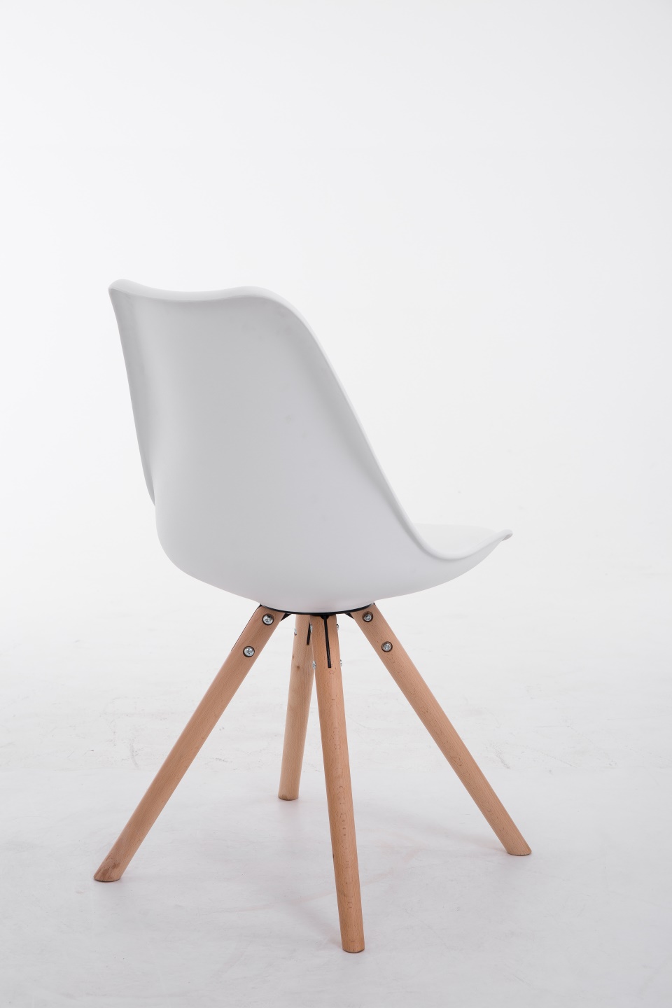 Sedia Toulouse in similpelle gambe tonde