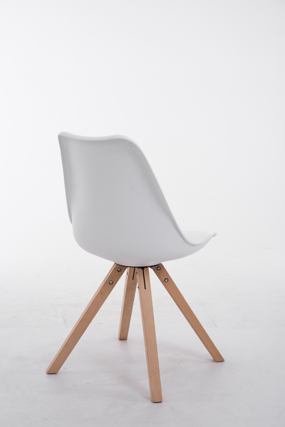 Sedia Toulouse in similpelle gambe quadrate