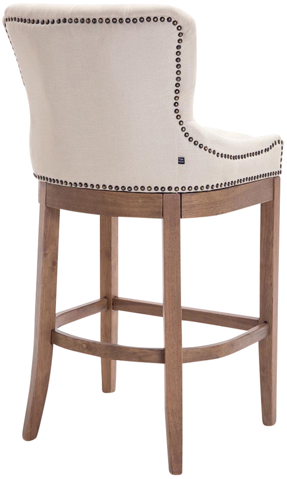 Sgabello Lakewood Stoffa antico-chiaro