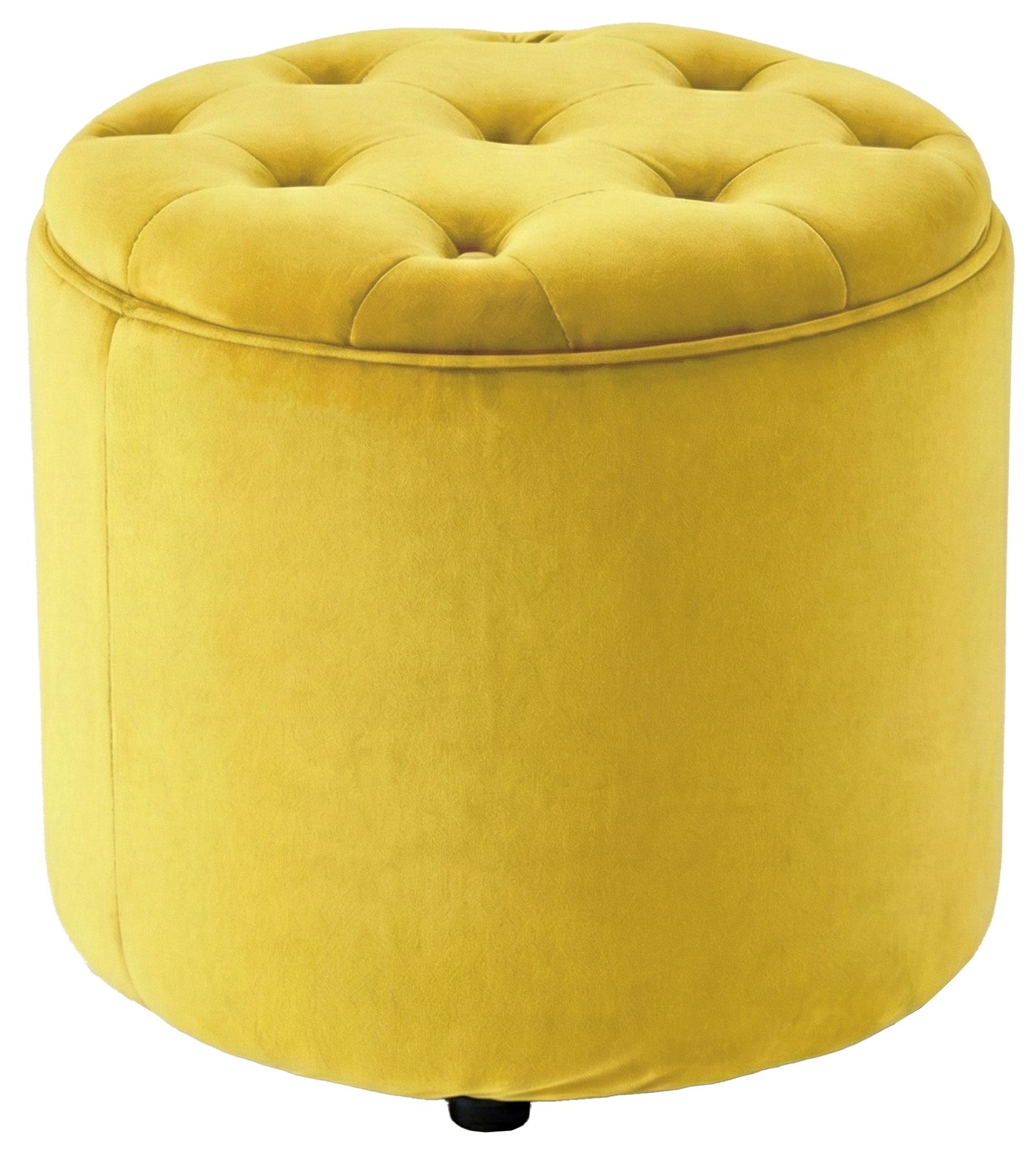 Pouf Pantin in velluto