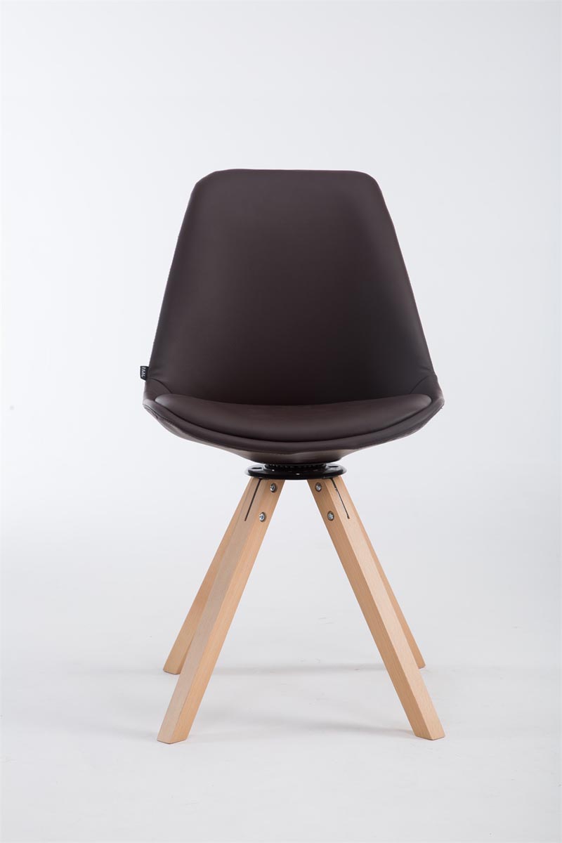 Sedia Girevole Calais in Similpelle