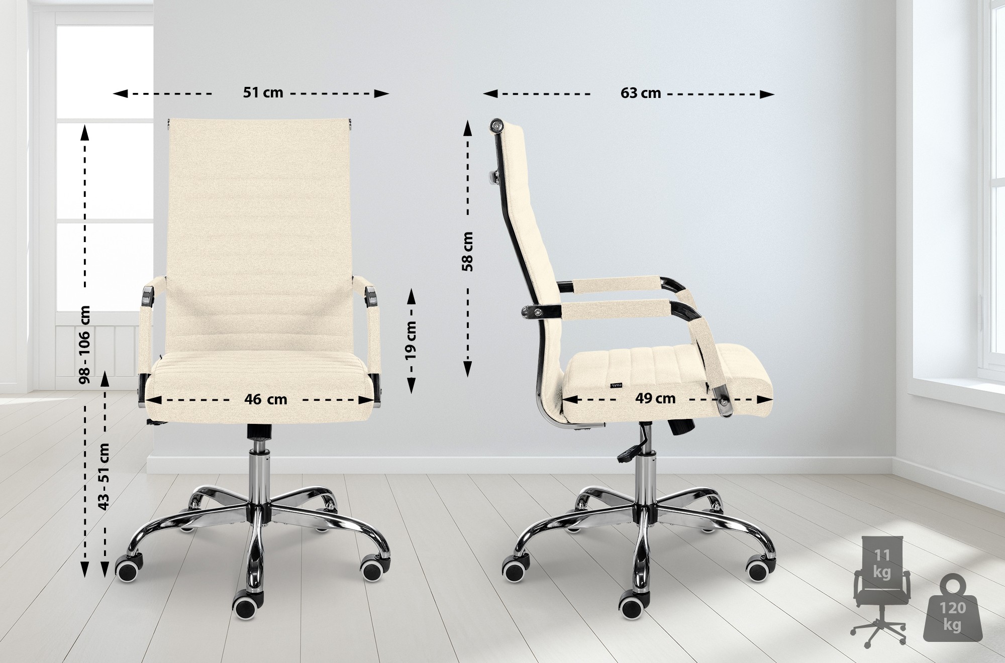 Sedia Da ufficio Amadora