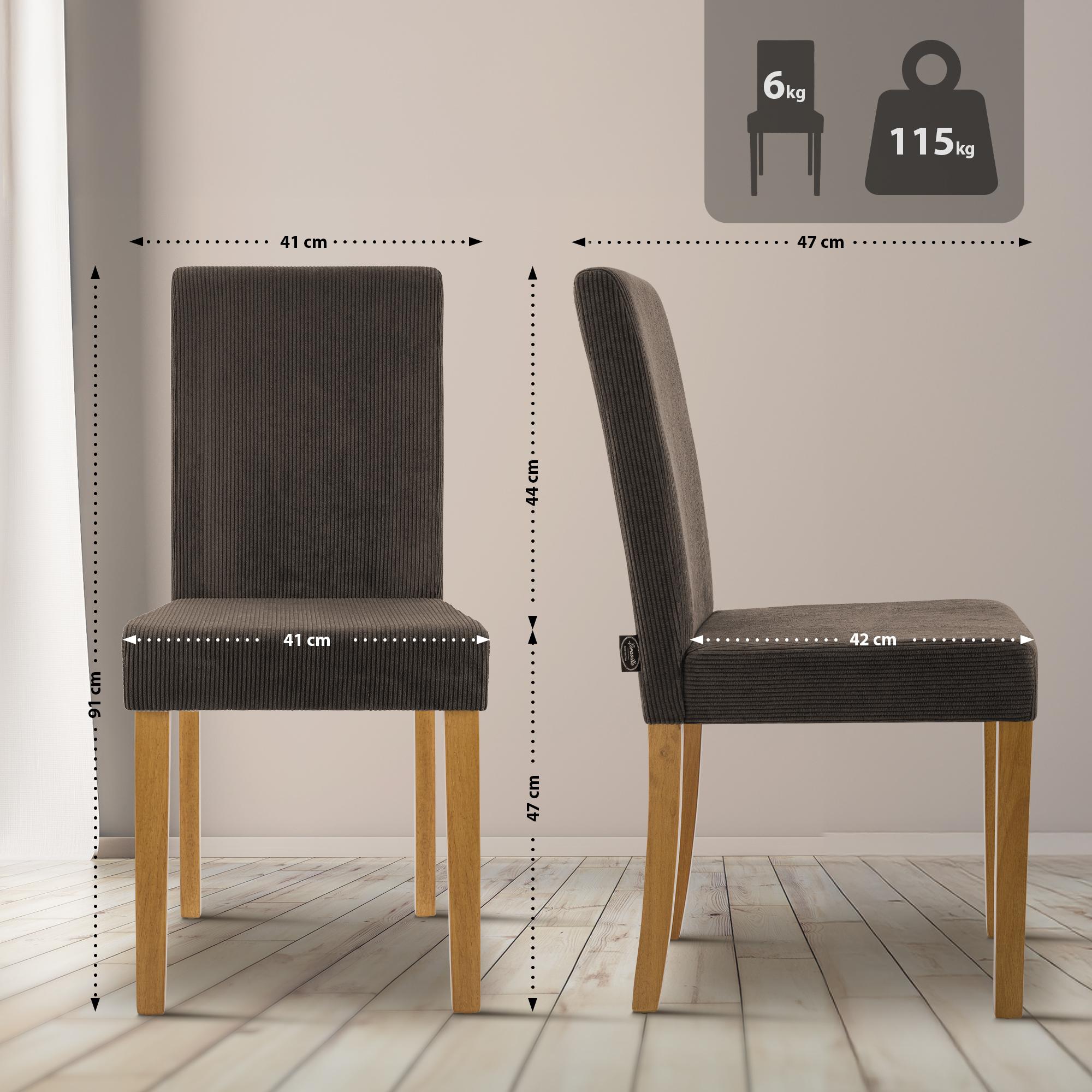 Sedia da pranzo Ina Cord
