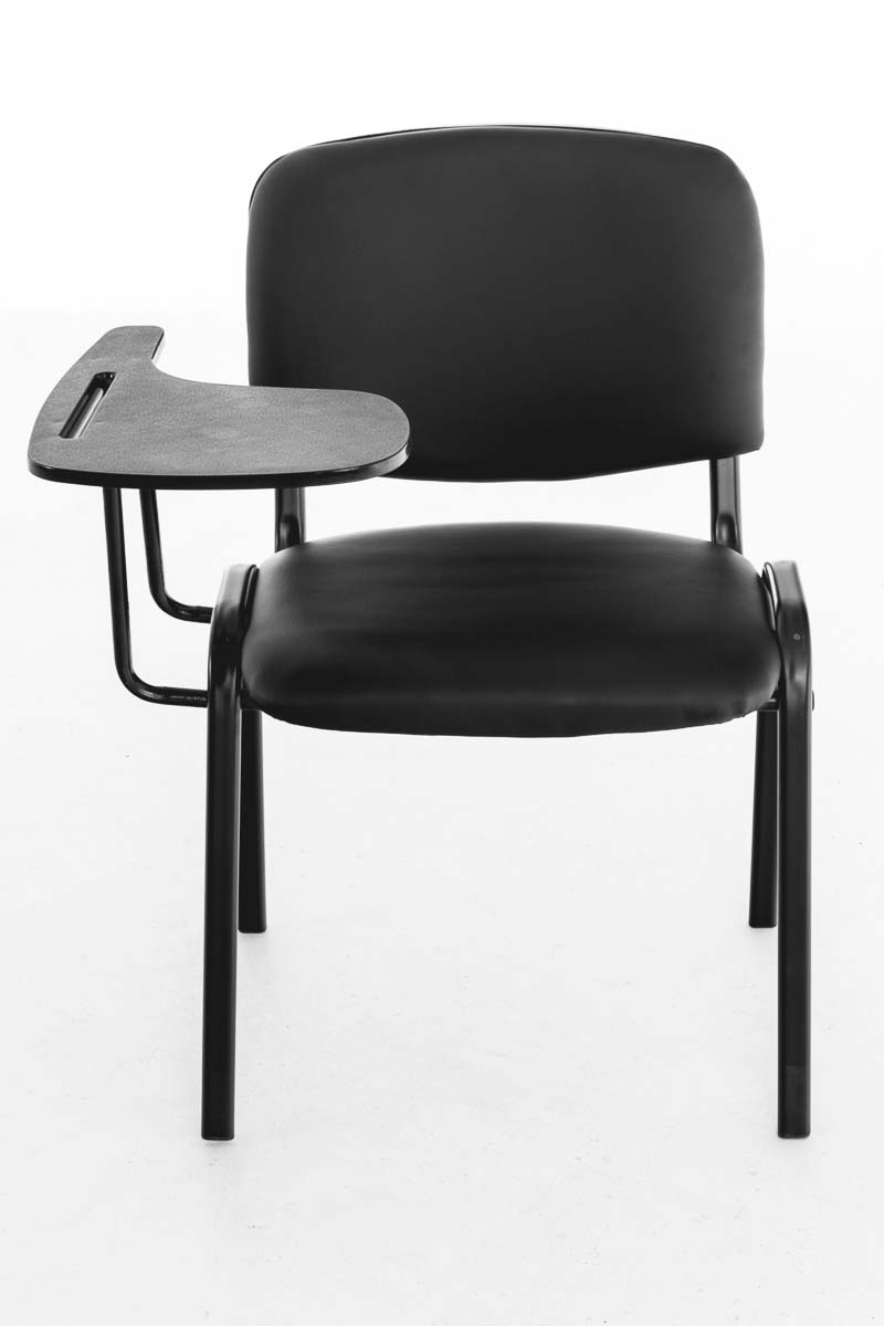 Sedia Ken in similpelle con tavolino ribaltabile
