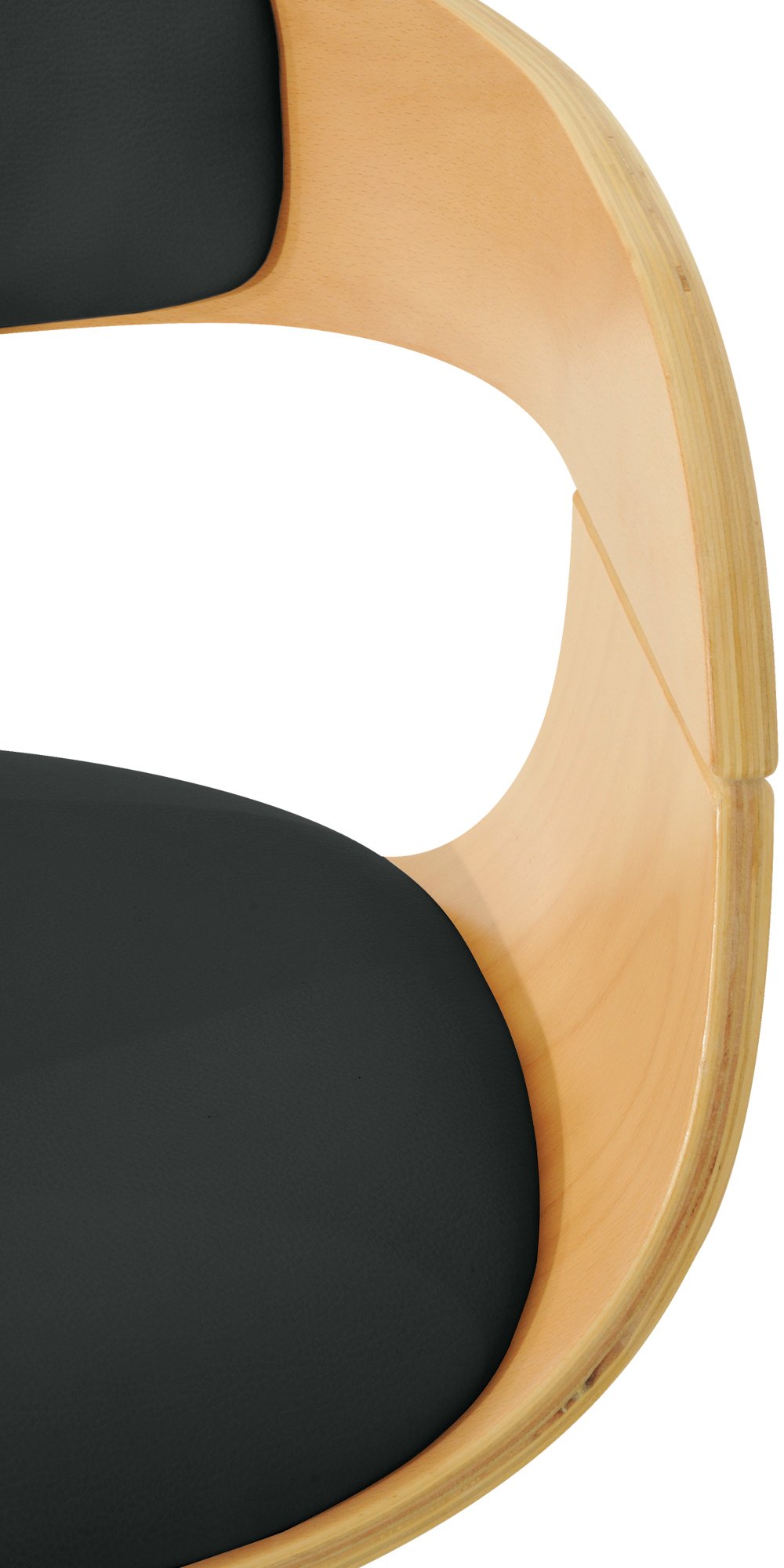 Sgabello Kingston in Similpelle