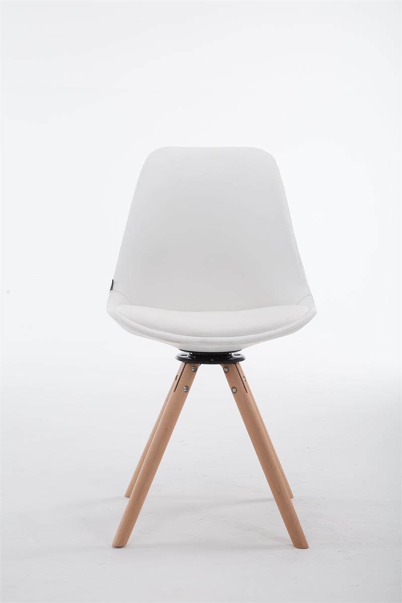 Sedia Calais in similpelle girevole