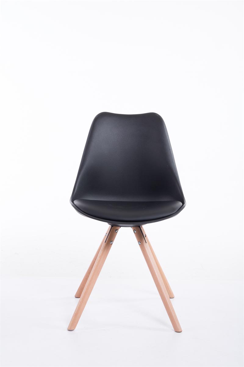 Sedia Toulouse in similpelle gambe tonde