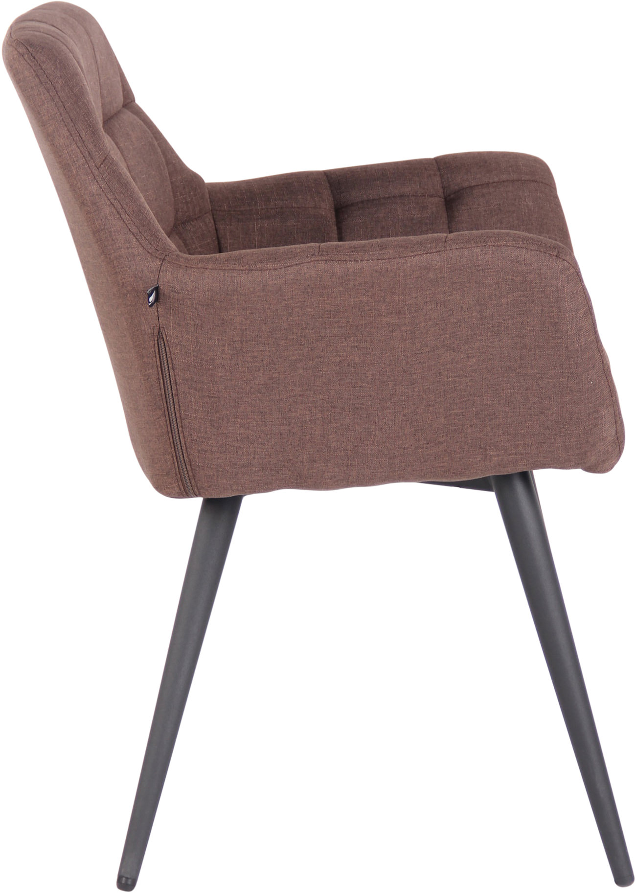 Poltroncina soggiorno Lyss in tessuto